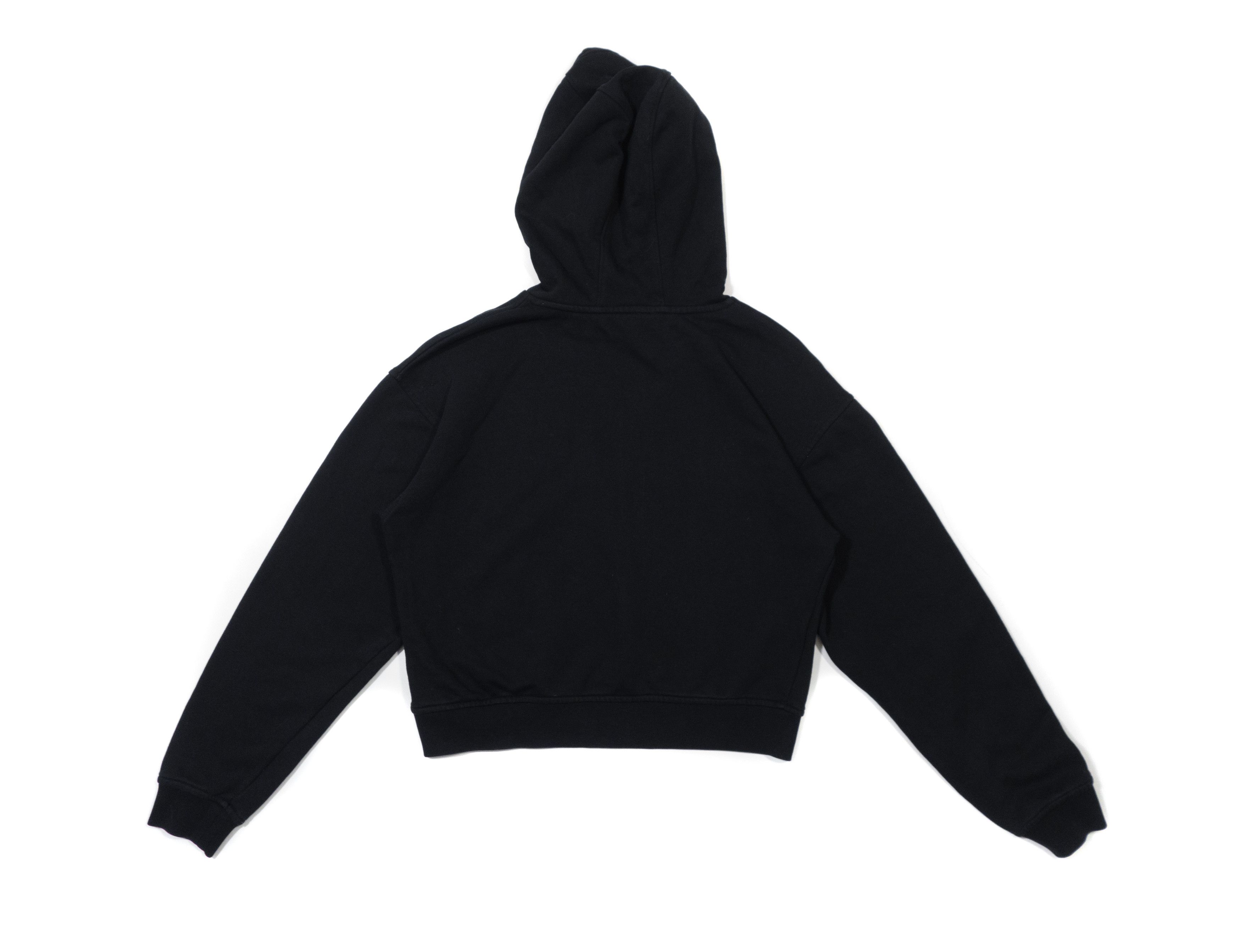 McQ Alexander McQueen Swallow Embroidered Logo Cropped Hoodie Size M / US 6-8 / IT 42-44 - 2 Thumbnail