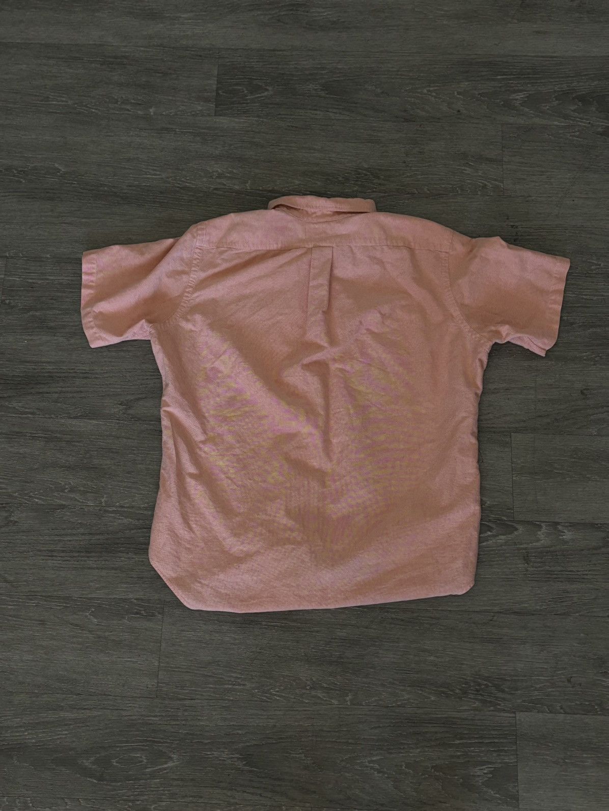 Polo Ralph Lauren × Vintage Pink Polo Ralph Lauren Short Sleeve Button Up Size US L / EU 52-54 / 3 - 6 Thumbnail