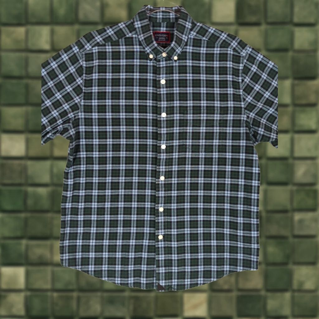 UNTUCKit UNTUCKit Shirt Mens M Casual Pocket Button-Down Plaid Blue Green Long Sleeve Size US M / EU 48-50 / 2 - 1 Thumbnail