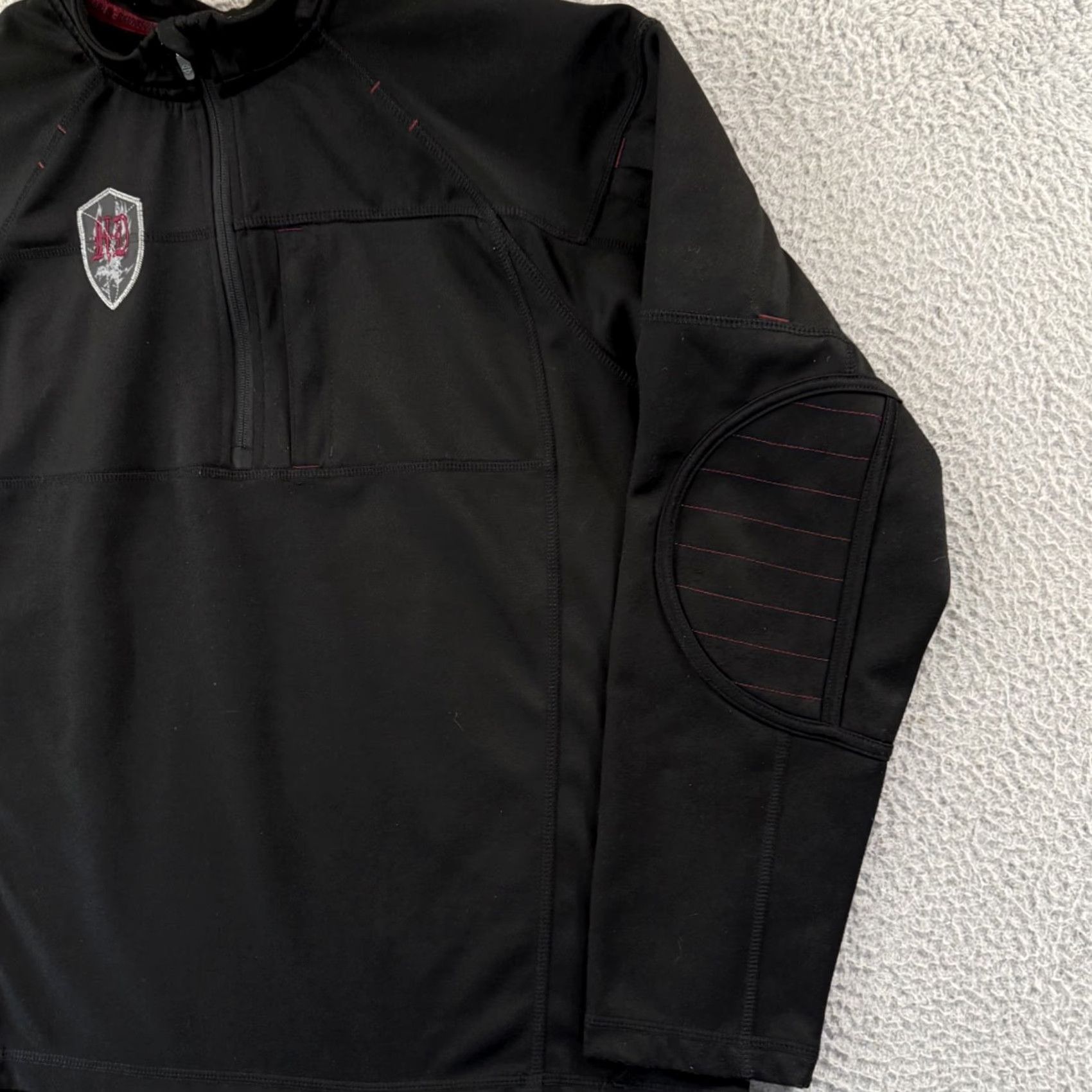 Harley Davidson Harley-Davidson Shirt Mens Large Black Performance Quarter Zip Riding Motorcycle Size US L / EU 52-54 / 3 - 5 Thumbnail