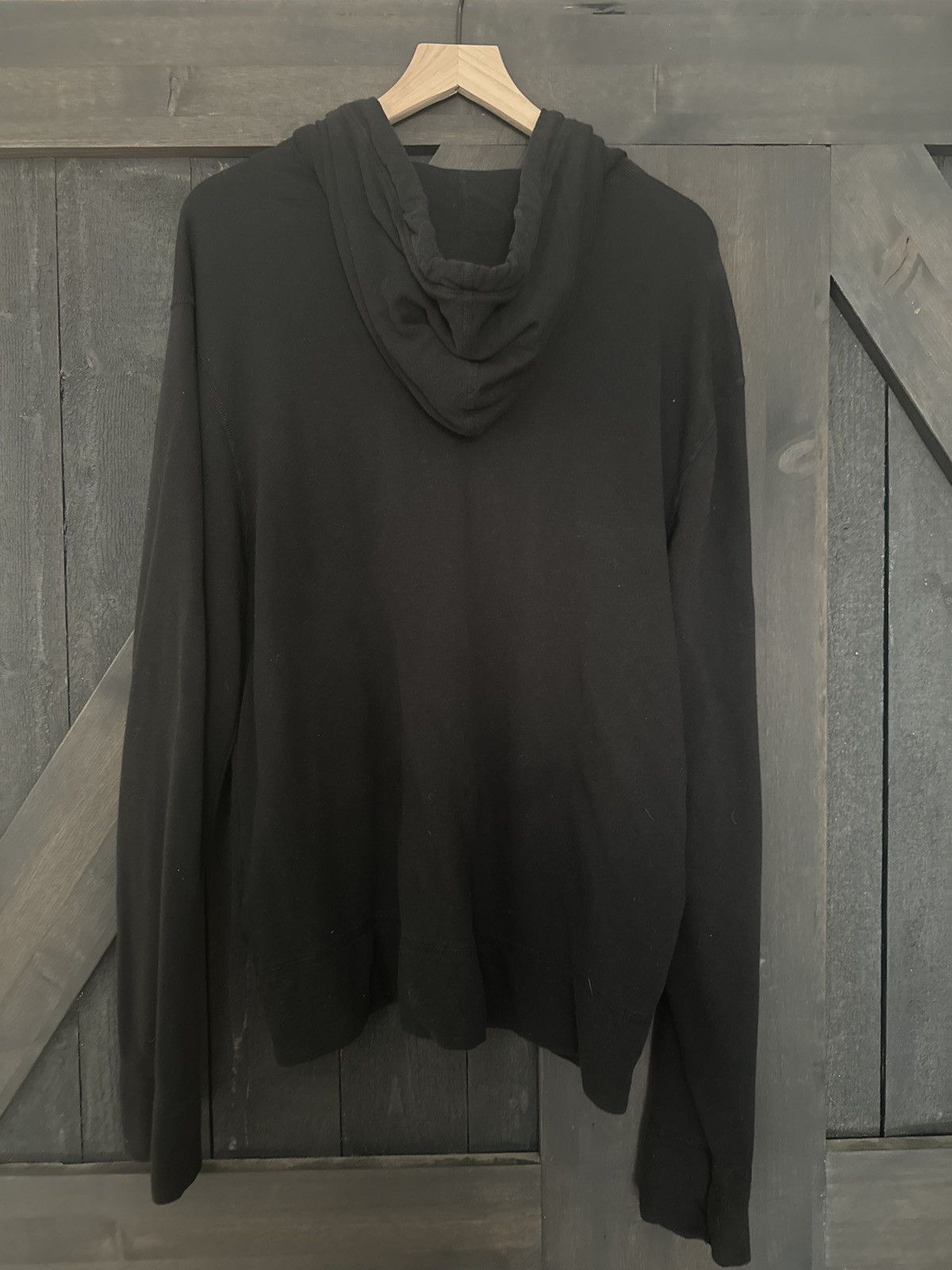 James Perse James Perse BLACK HOODIE Size US XL / EU 56 / 4 - 2 Thumbnail