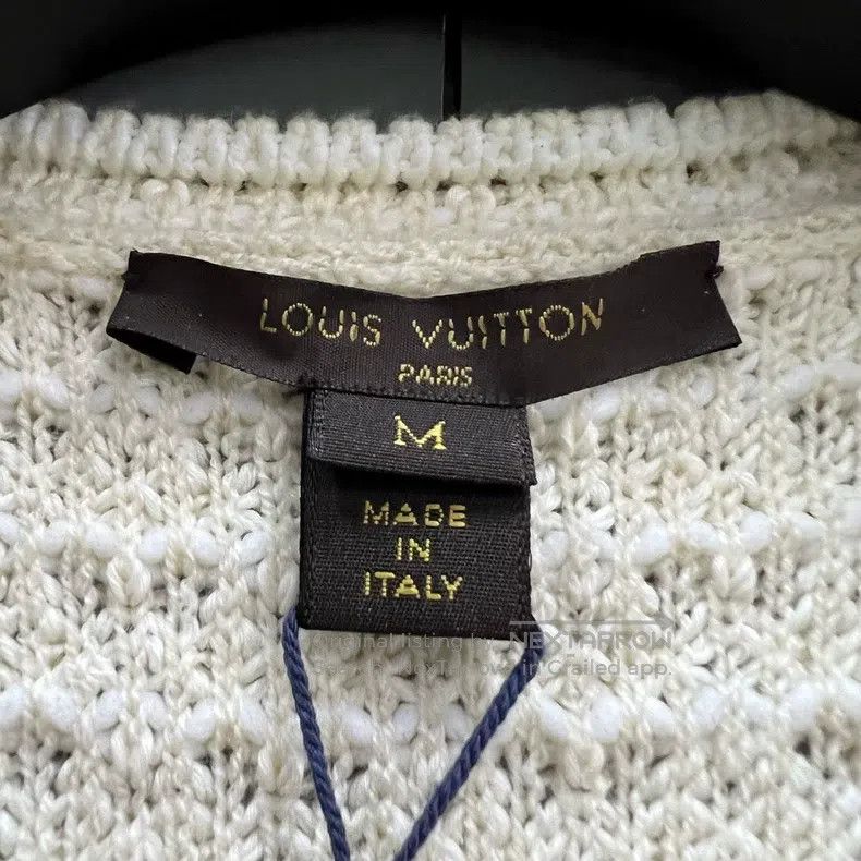 Louis Vuitton Louis Vuitton Beige knit jacket Size M / US 6-8 / IT 42-44 - 3 Thumbnail