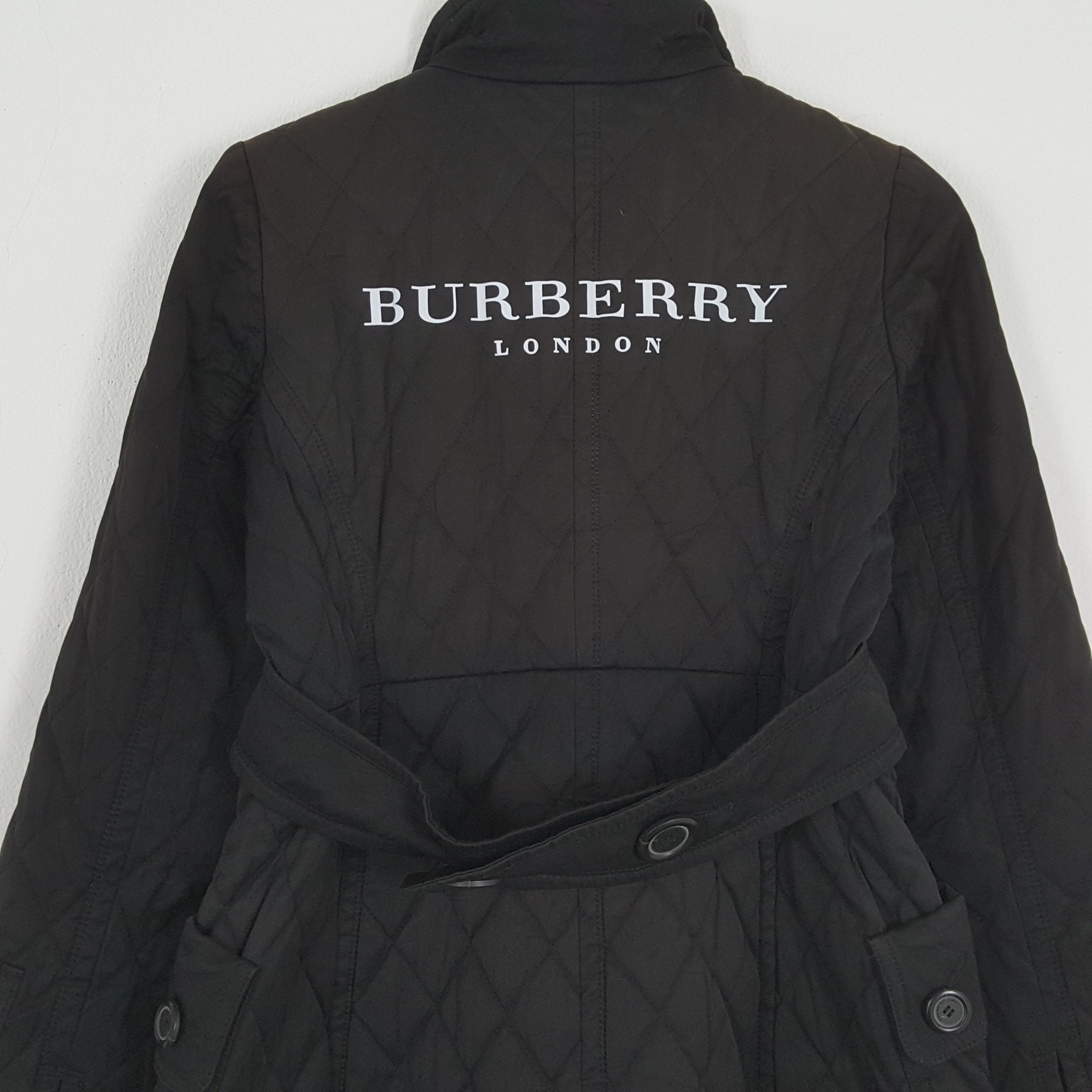 Burberry × Vintage Vintage BURBERRY LONDON BLUE LABEL Trench Coat Jacket Size XS / US 0-2 / IT 36-38 - 2 Thumbnail