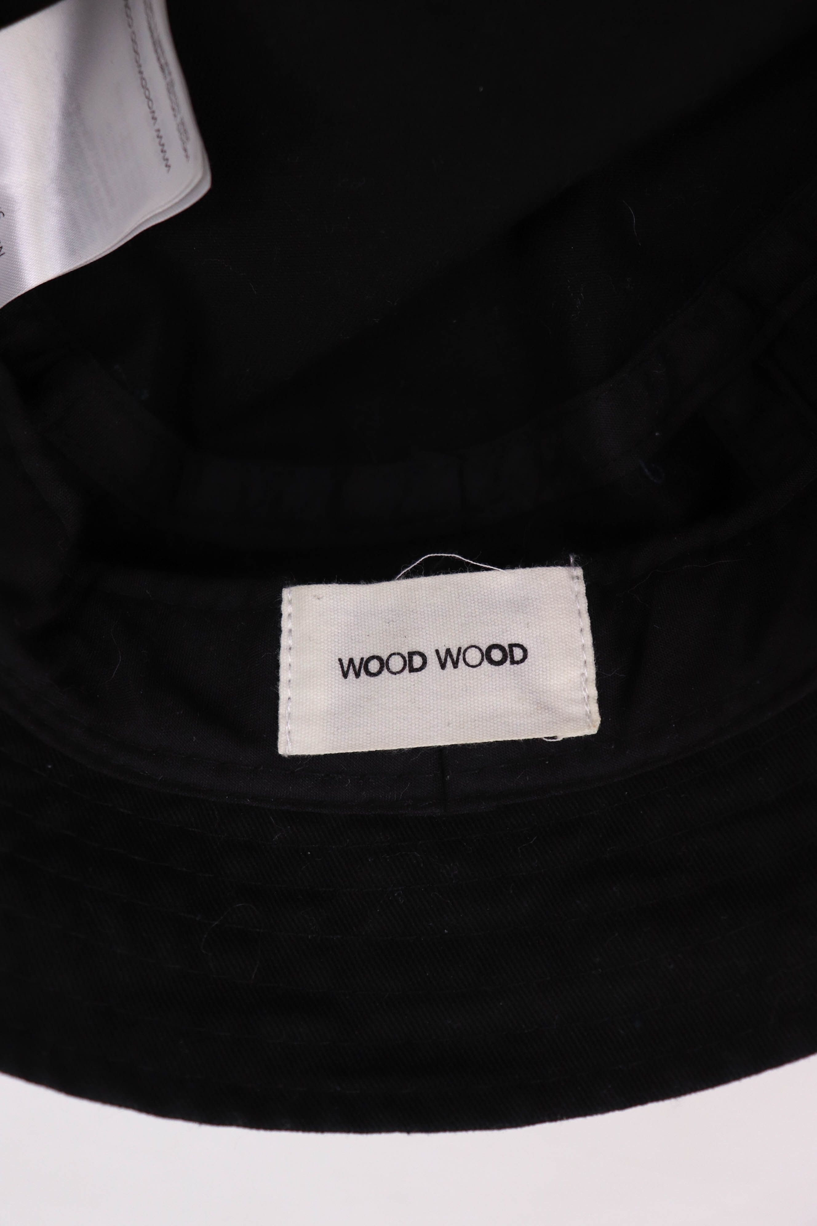 Wood Wood Wood Wood SS18.1 Black Cotton Bucket Hat Size ONE SIZE - 7 Thumbnail