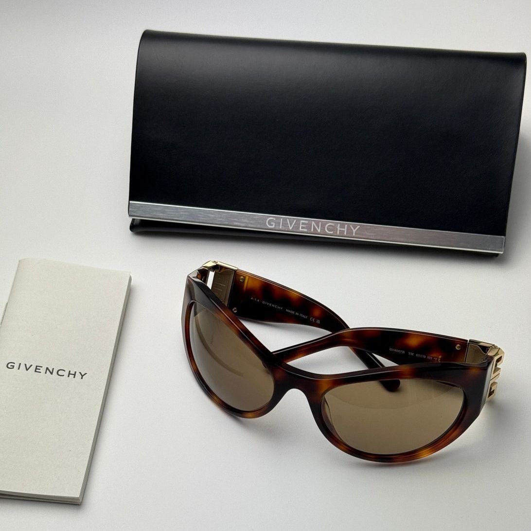 Givenchy NEW Givenchy Sunglasses GV40073I 53E Havana/Brown Unisex Size ONE SIZE - 11 Thumbnail