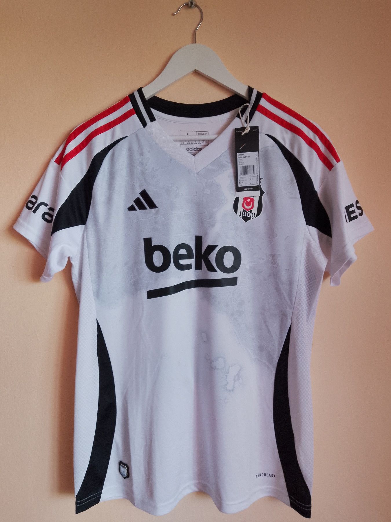 Adidas Besiktas 2024/2025 Demir Ege womens jersey - Size L Size L / US 10 / IT 46 - 1 Thumbnail