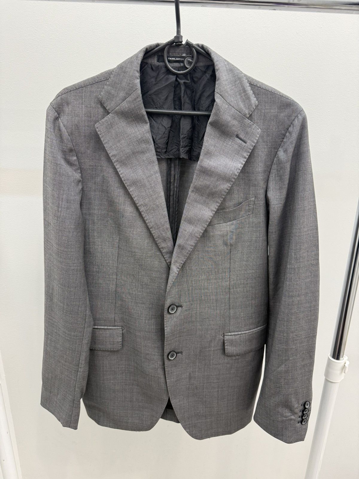 Tagliatore Tagliatore Wool Two Piece Suit Size 48R - 6 Thumbnail