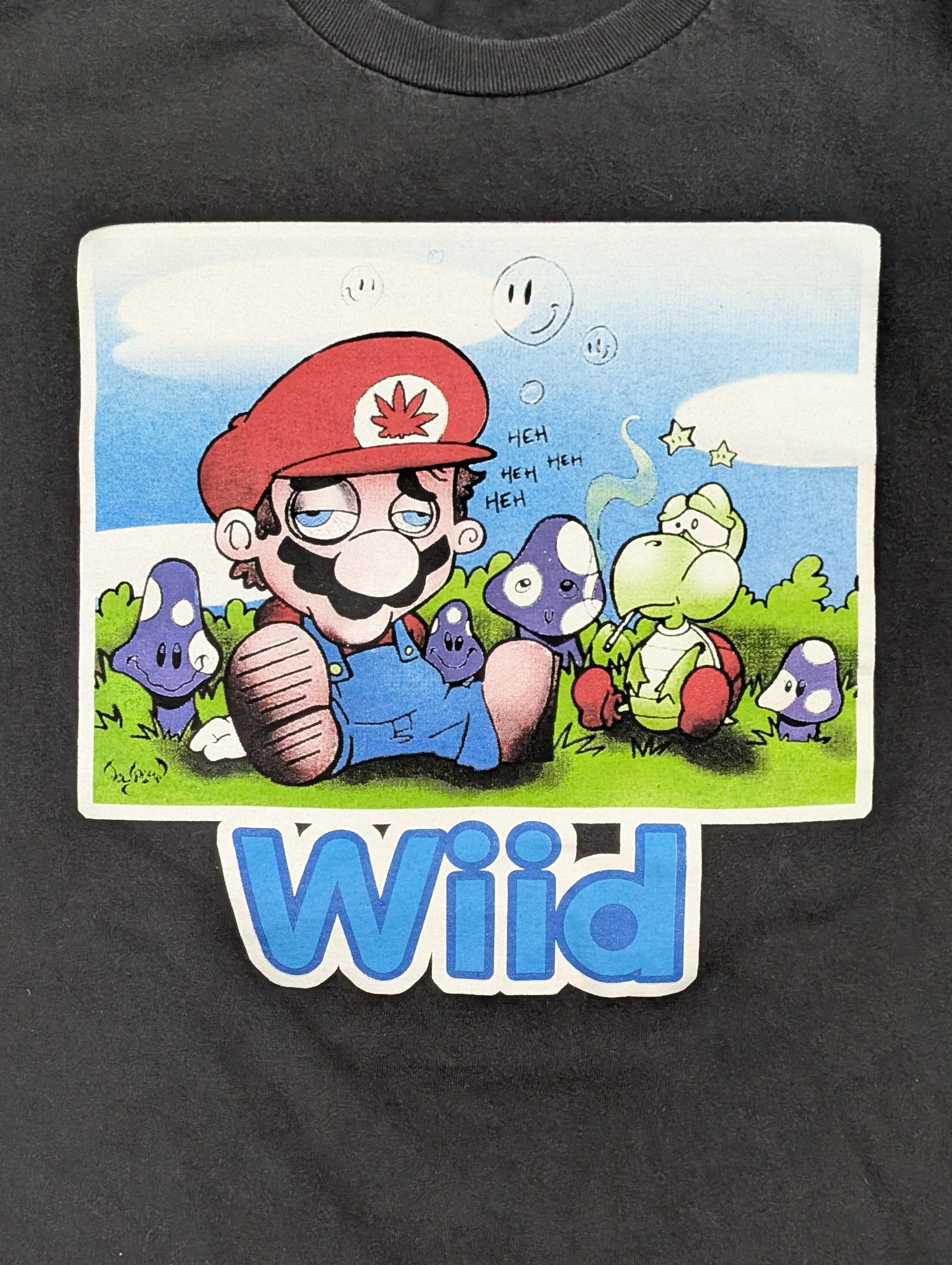 Other Wiid Mario 420 video game t-shirt - SIZE M Size US M / EU 48-50 / 2 - 2 Thumbnail