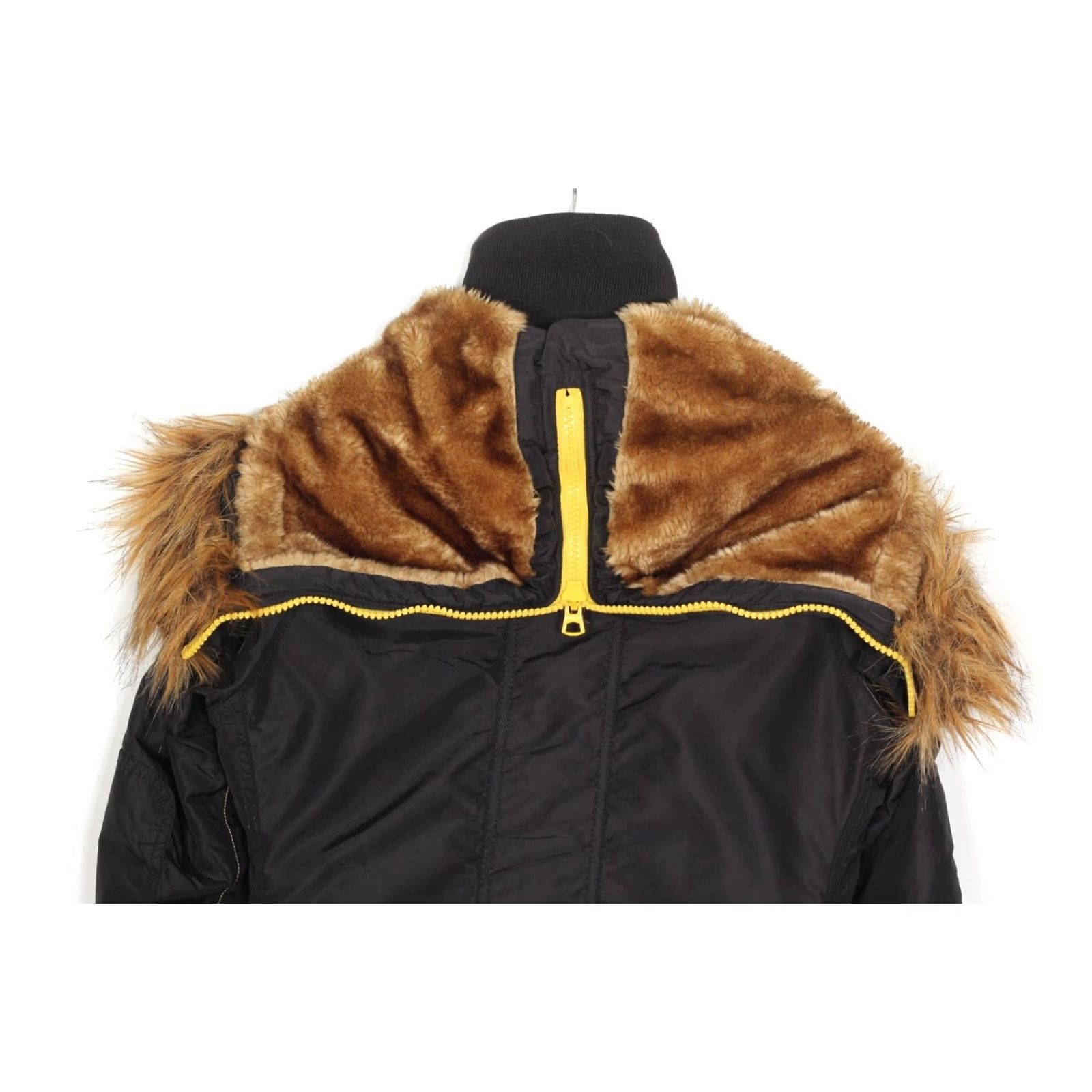 Alpha Industries VINTAGE ALPHA INDUSTRIES PPS N-3B Fur Hooded Winter Parka Jacket Women XS MJ5473 Size XS / US 0-2 / IT 36-38 - 4 Thumbnail