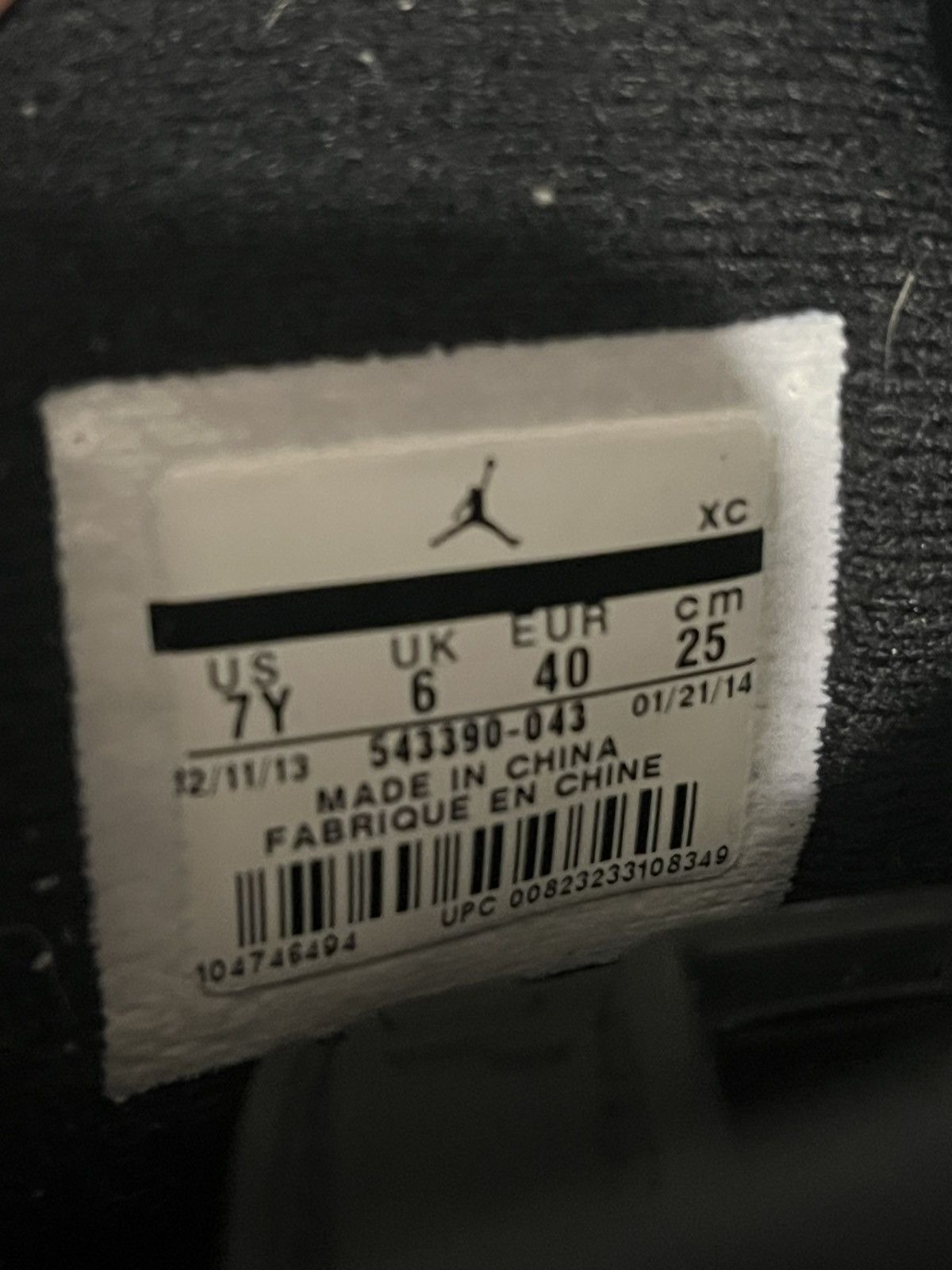 Jordan Brand Air Jordan 6 Retro Turbo Green GS 7Y 543390-043 Size US 7 / EU 40 - 8 Thumbnail