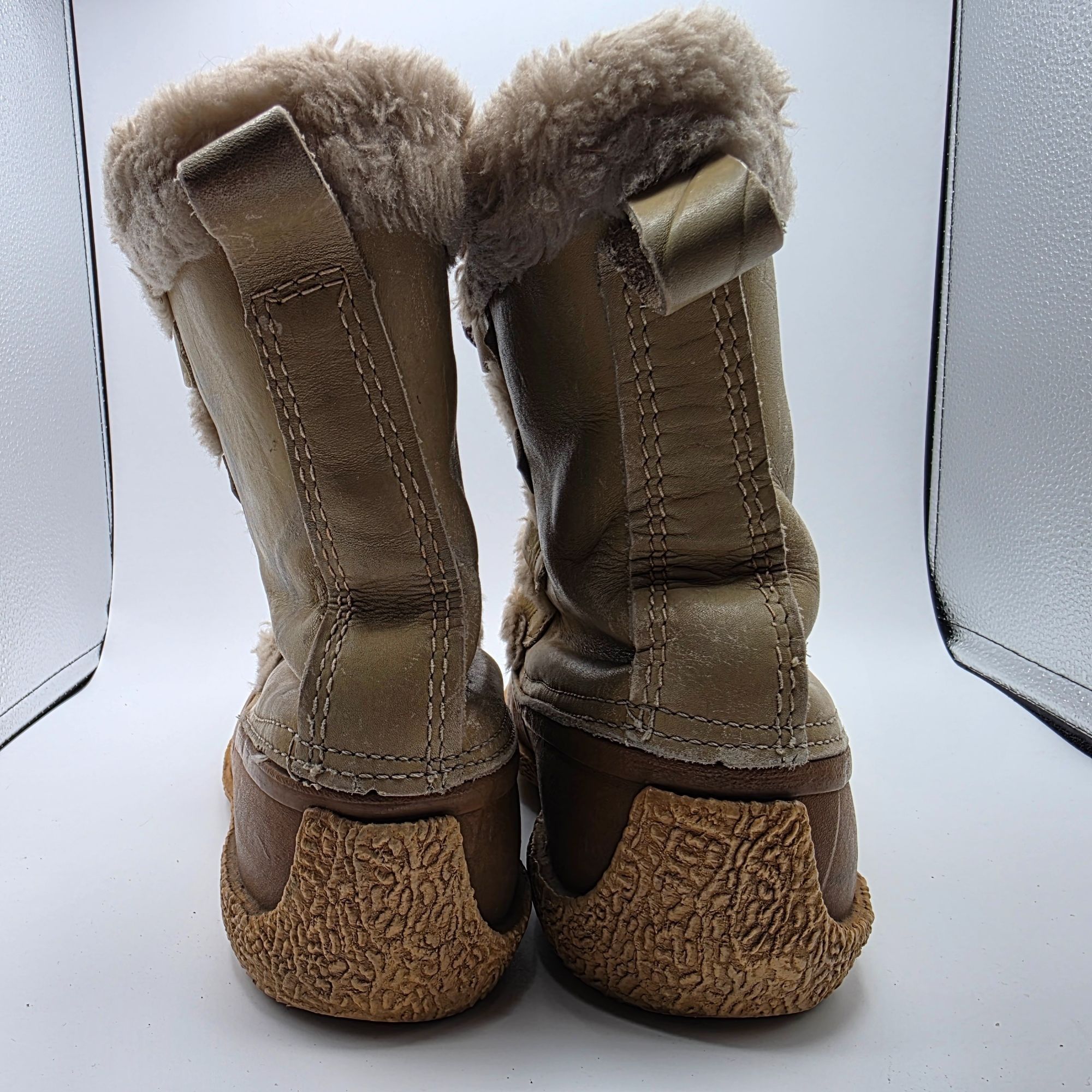 SOREL Sorel Nanook Womens Size 8 Brown Winter Boots Wool Removable Size US 8 / IT 38 - 4 Thumbnail