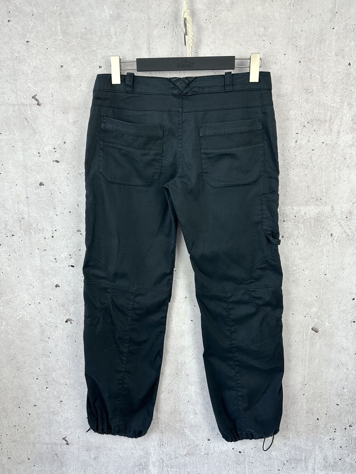 Nike × Vintage Nike Vintage Swoosh Embroidered Black Women’s Pants Size 30" / US 8 / IT 44 - 5 Thumbnail