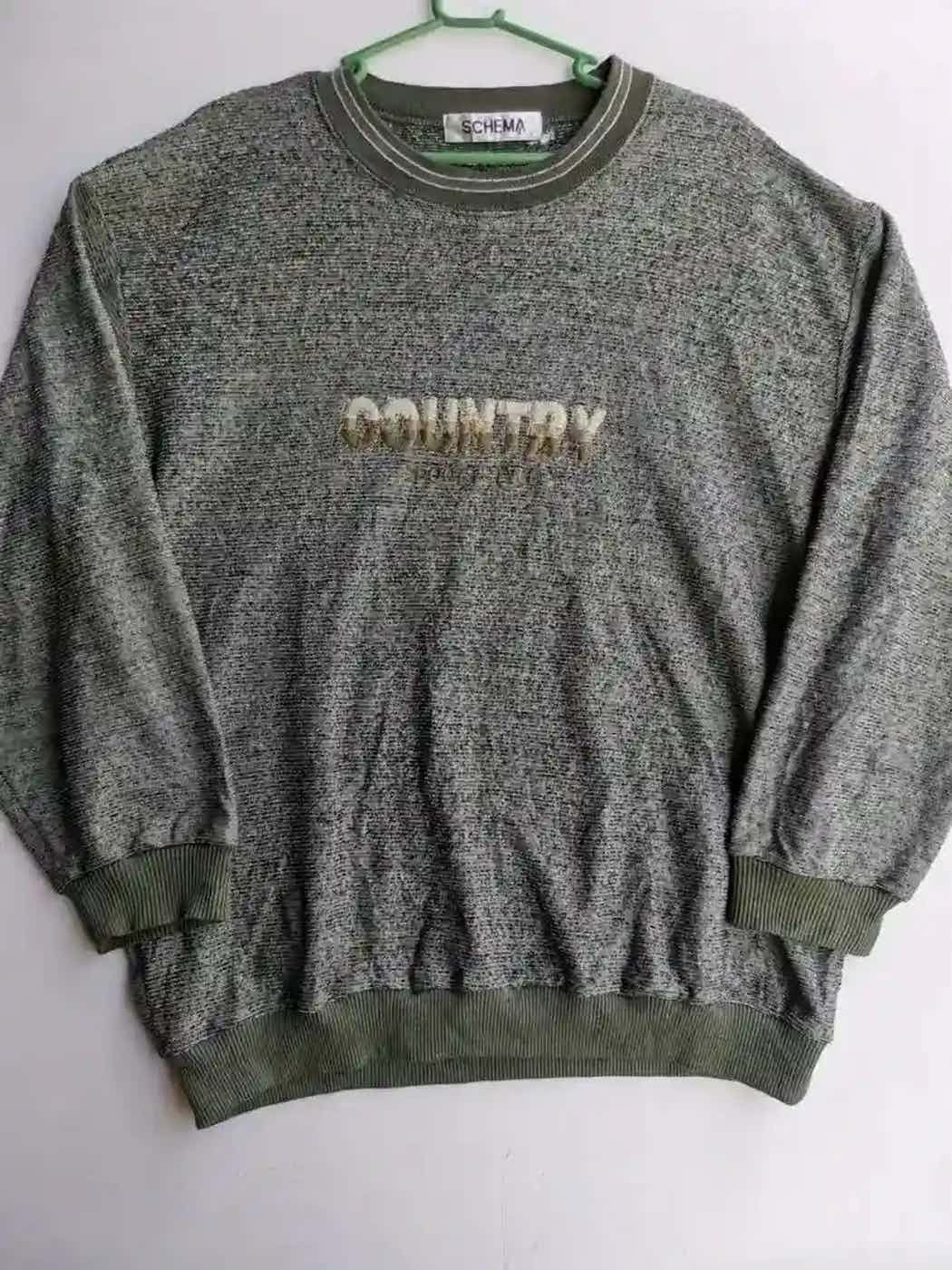 Vintage Vintage Scema Country Sweatshirt Size US L / EU 52-54 / 3 - 1 Thumbnail