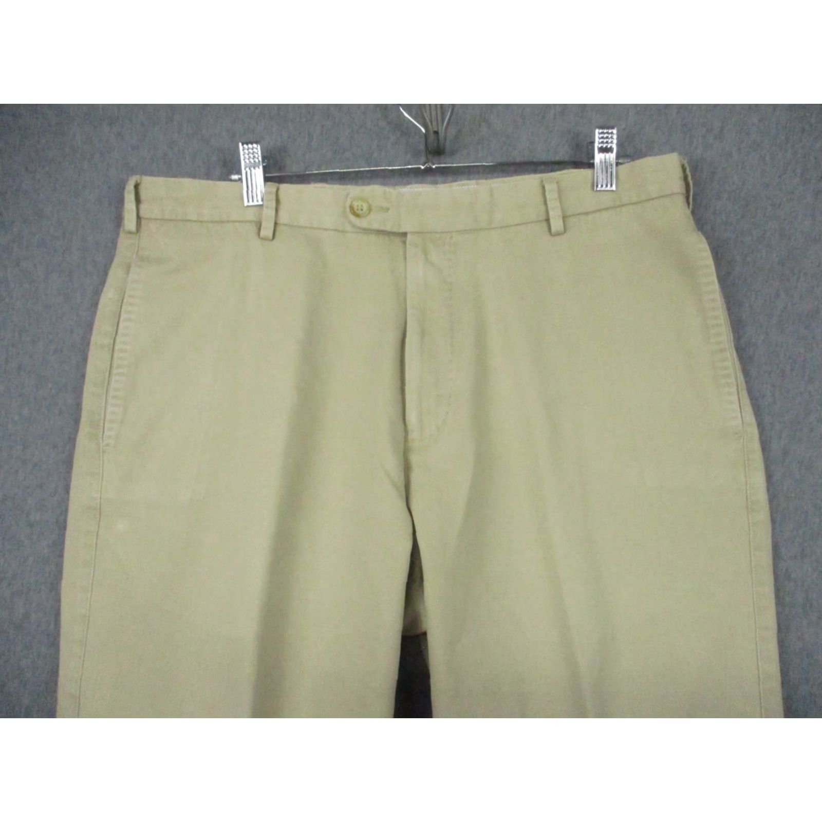 Peter Millar Peter Millar Crown Pants Chino 36x31 Beige Be​ige Raleigh Washed Logo Men Regular Straight Pants Size US 36 / EU 52 - 2 Thumbnail