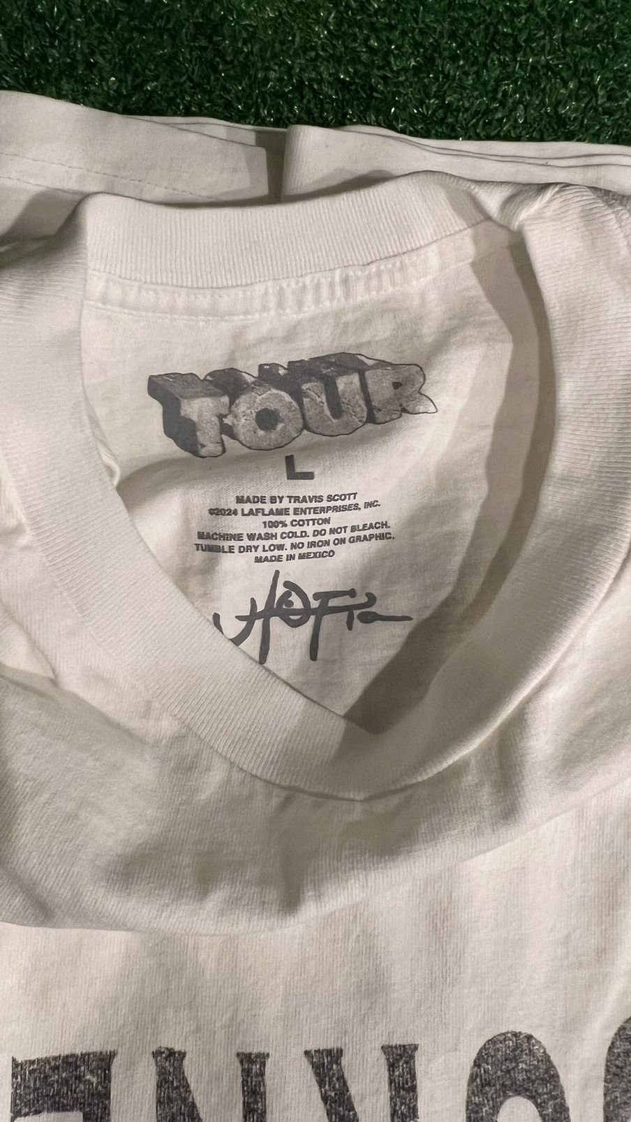 Travis Scott TRAVIS SCOTT METLIFE WHITE TEE NYC **SOLD OUT** Size US L / EU 52-54 / 3 - 3 Thumbnail