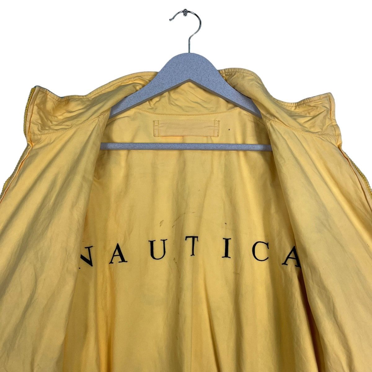 Mega Yacht × Nautica × Vintage 🔥 90s VINTAGE NAUTICA YACHT CLUB REVERSIBLE BOMBER JACKET Size US L / EU 52-54 / 3 - 12 Thumbnail