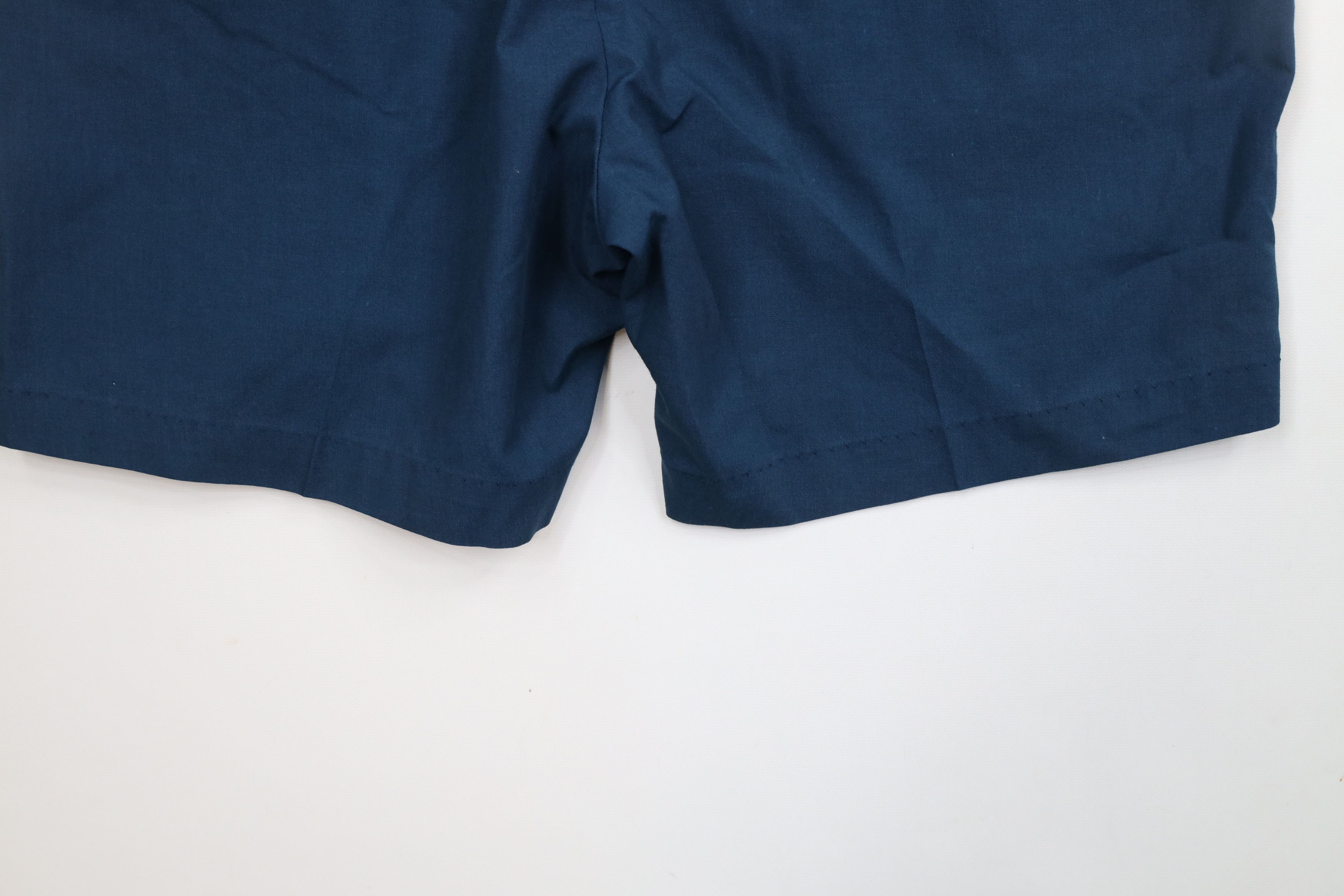 Vintage Vintage 60s 70s Streetwear Above Knee Chino Shorts Blue USA Size US 34 / EU 50 - 10 Thumbnail