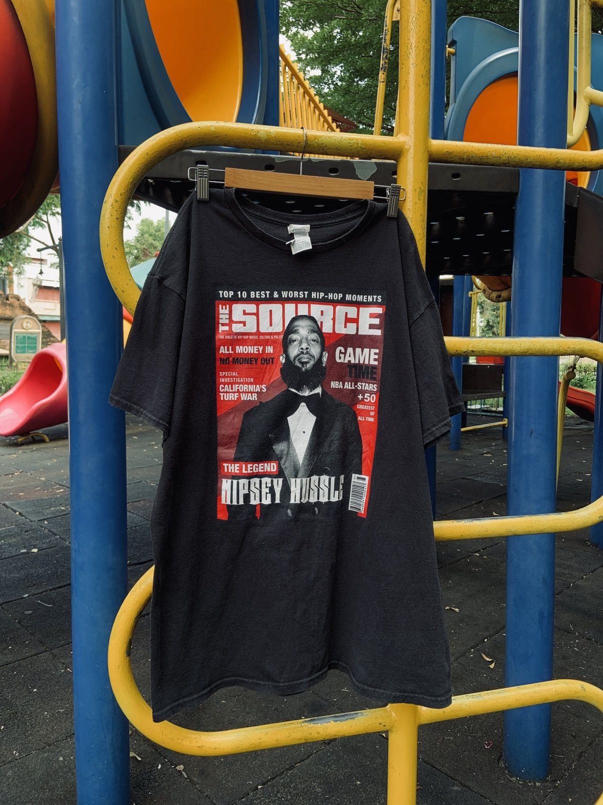 Rap Tees × Vintage Nipsey Hussle T-Shirt Size US XL / EU 56 / 4 - 1 Thumbnail