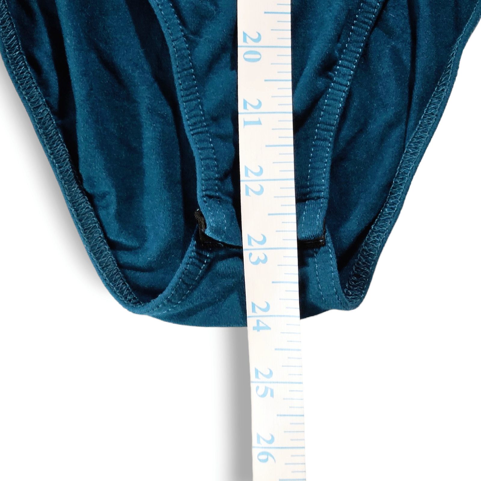 Other EUC Missguided Off the Shoulder Sheer Bodysuit Sz. 6 Teal Size M / US 6-8 / IT 42-44 - 9 Thumbnail