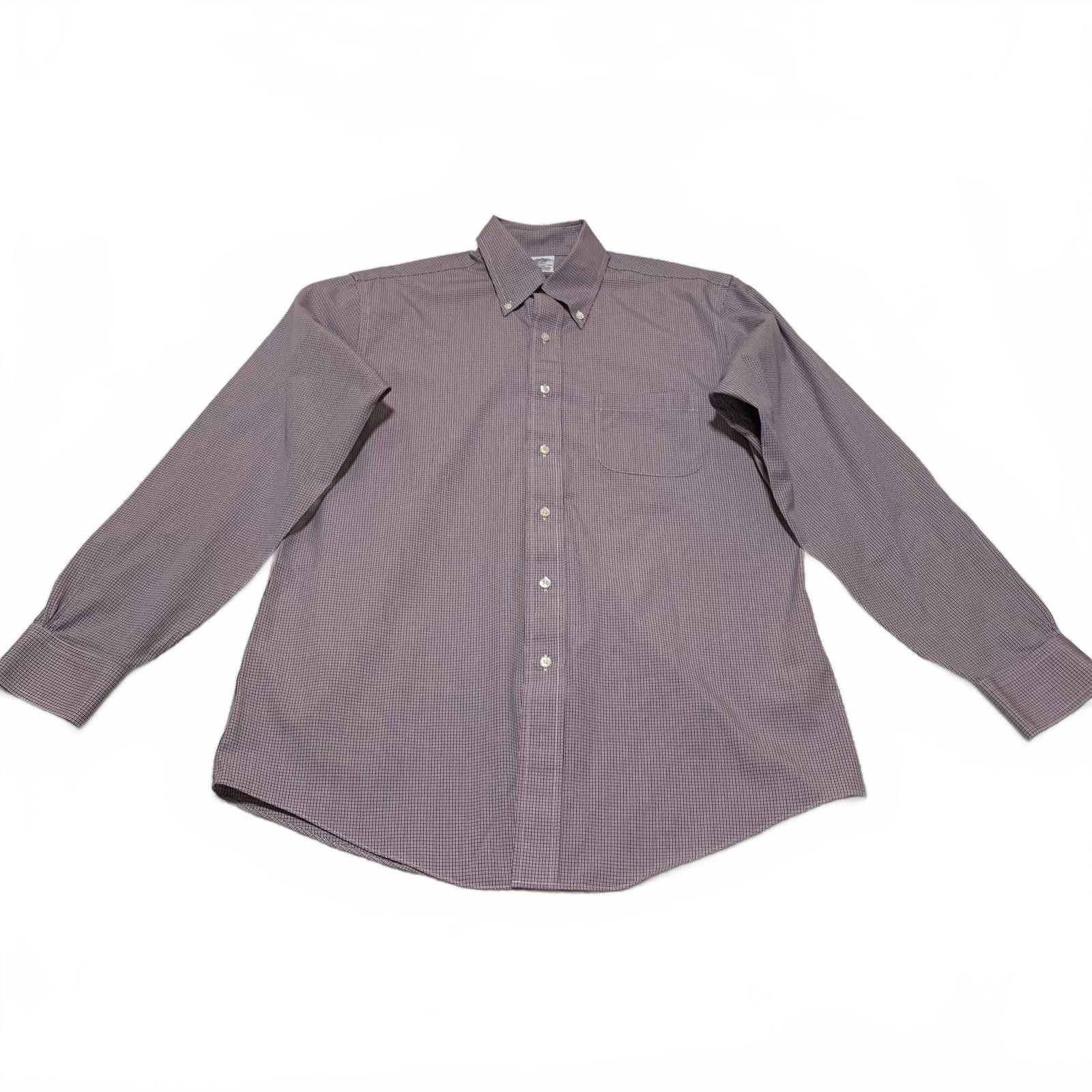 Brooks Brothers Brooks Brothers Regent Fit Men's Shirt 15.5 34 Cotton Size US M / EU 48-50 / 2 - 1 Thumbnail