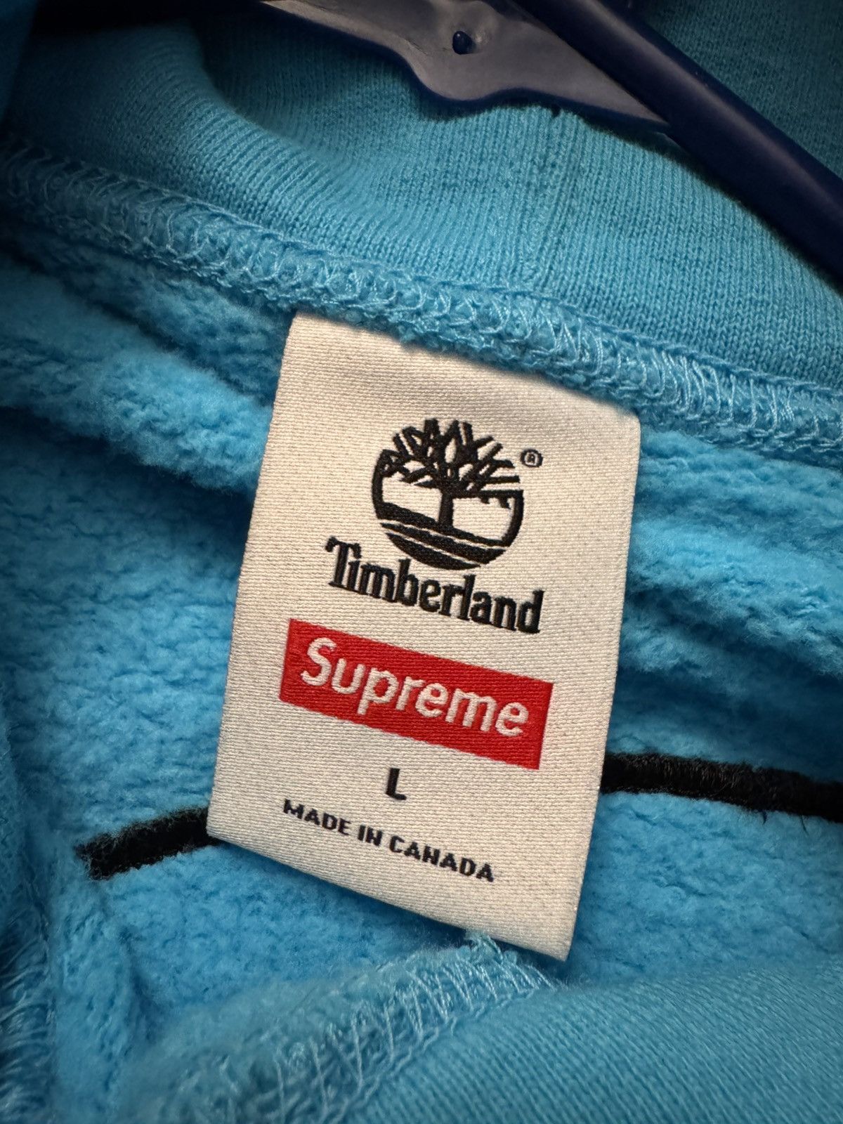 Supreme × Timberland Supreme x tumberland sweatshirt Size US L / EU 52-54 / 3 - 7 Thumbnail