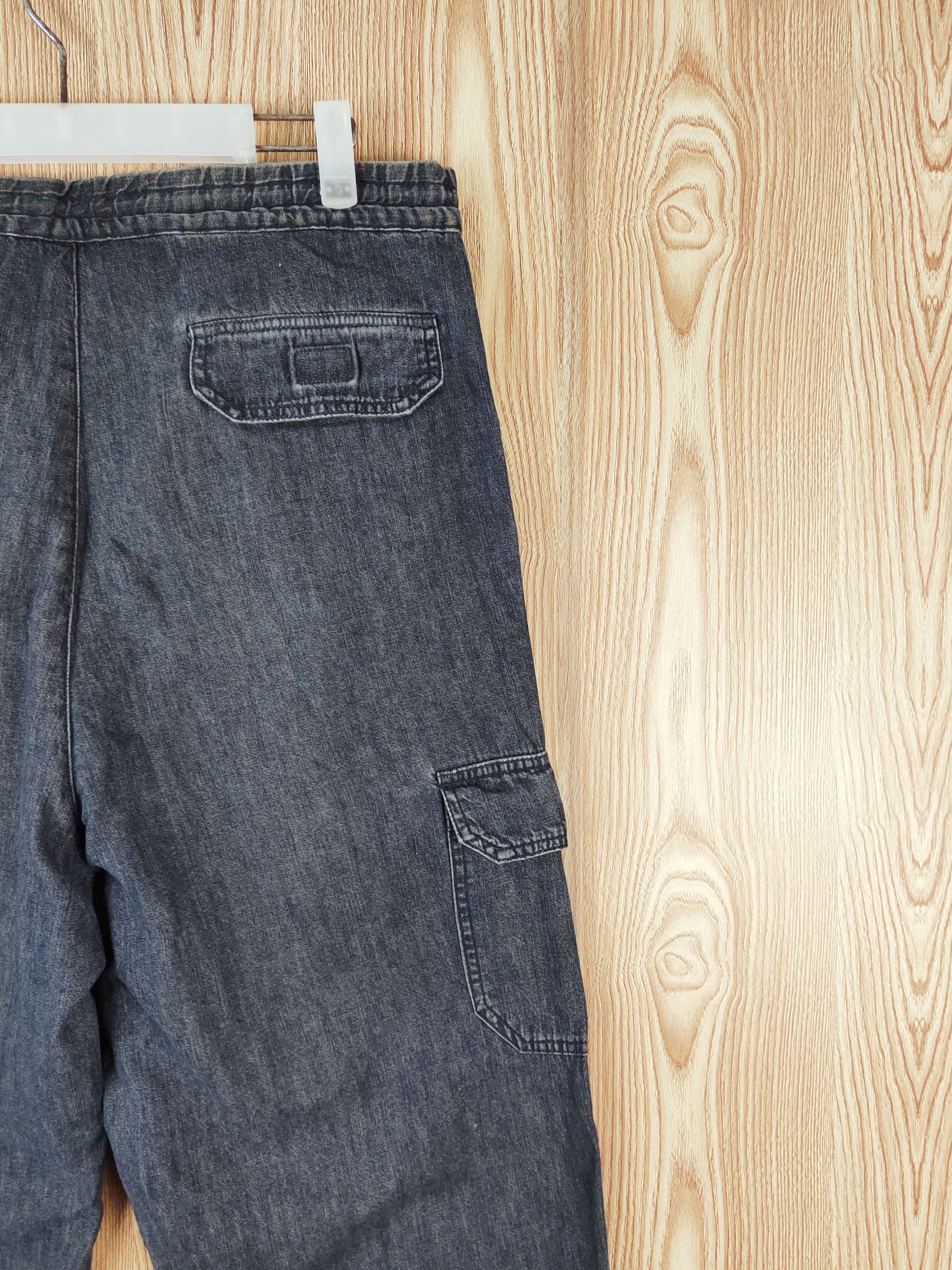 Japanese Brand × Mr. Junko Mr.Junko Dark Blue Multipocket Tactical Cargo Pants #W437 Size US 34 / EU 50 - 10 Thumbnail
