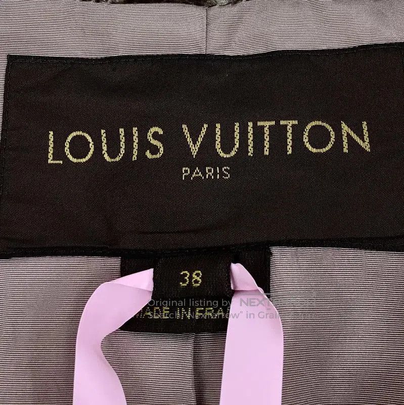 Louis Vuitton Louis Vuitton Brown Wool Women's Jacket . Size S / US 4 / IT 40 - 5 Thumbnail