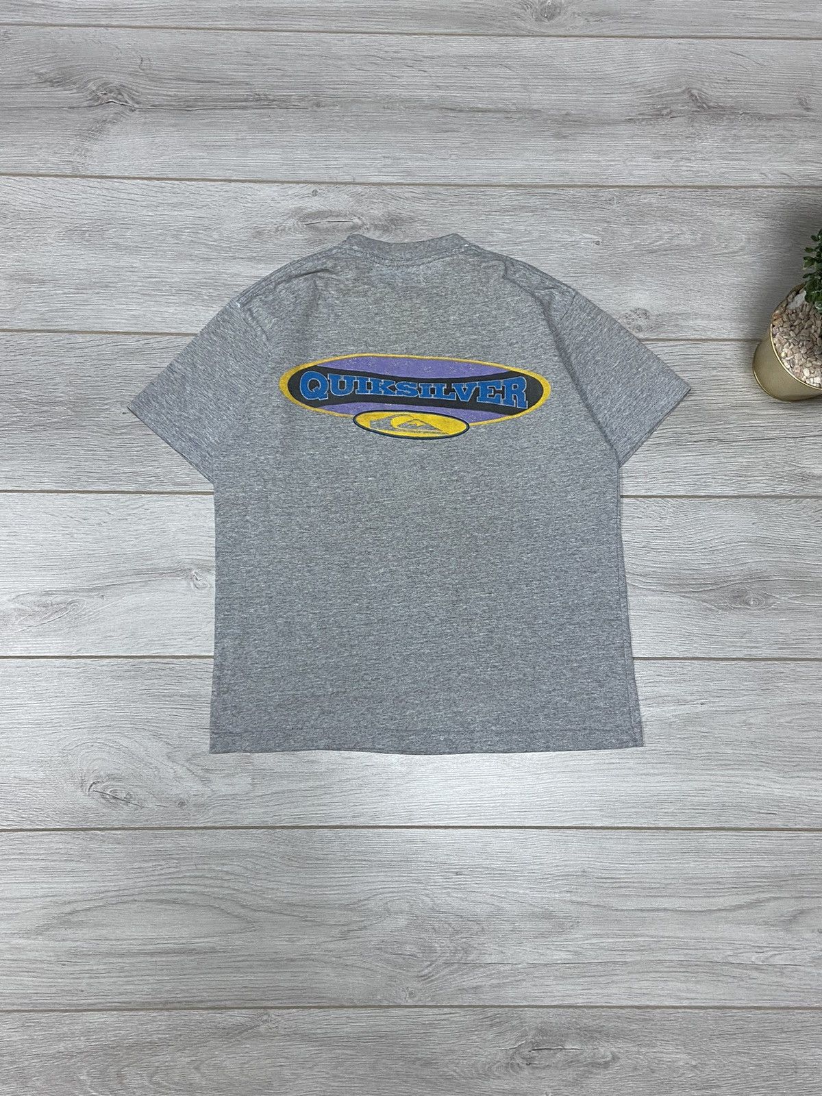 Quiksilver Quiksilver vintage big logo print t-shirt Size US M / EU 48-50 / 2 - 9 Thumbnail