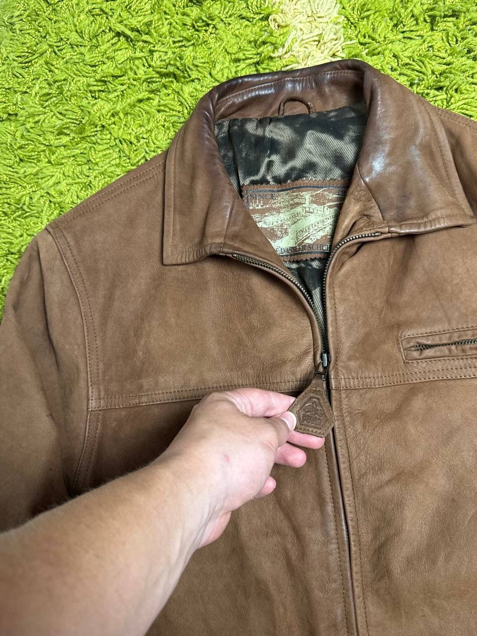 Puma RARE Archival x Puma Brown Leather Jacket Size US M / EU 48-50 / 2 - 11 Thumbnail