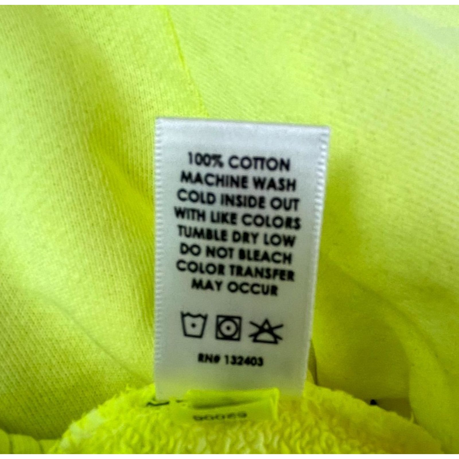 COTTONCITIZEN Cotton Citizen Hoodie Mens Small Neon Yellow Kangaroo Pocket Size US S / EU 44-46 / 1 - 6 Thumbnail