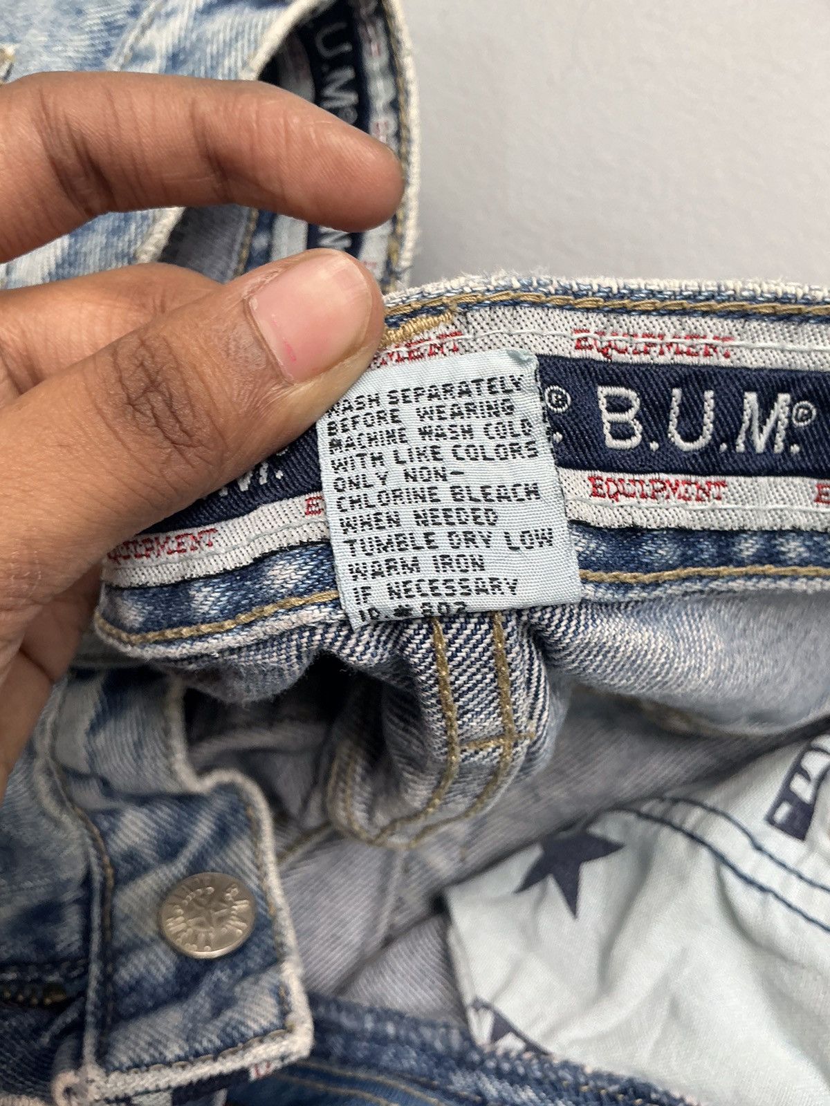 Designer Vintage BUM dusty short Size US 34 / EU 50 - 8 Thumbnail