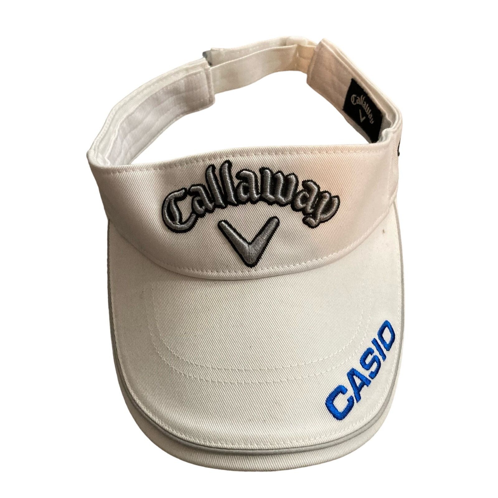 Callaway Callaway Golf White Visor Adjustable Unisex Hat Unisex Size ONE SIZE - 1 Thumbnail