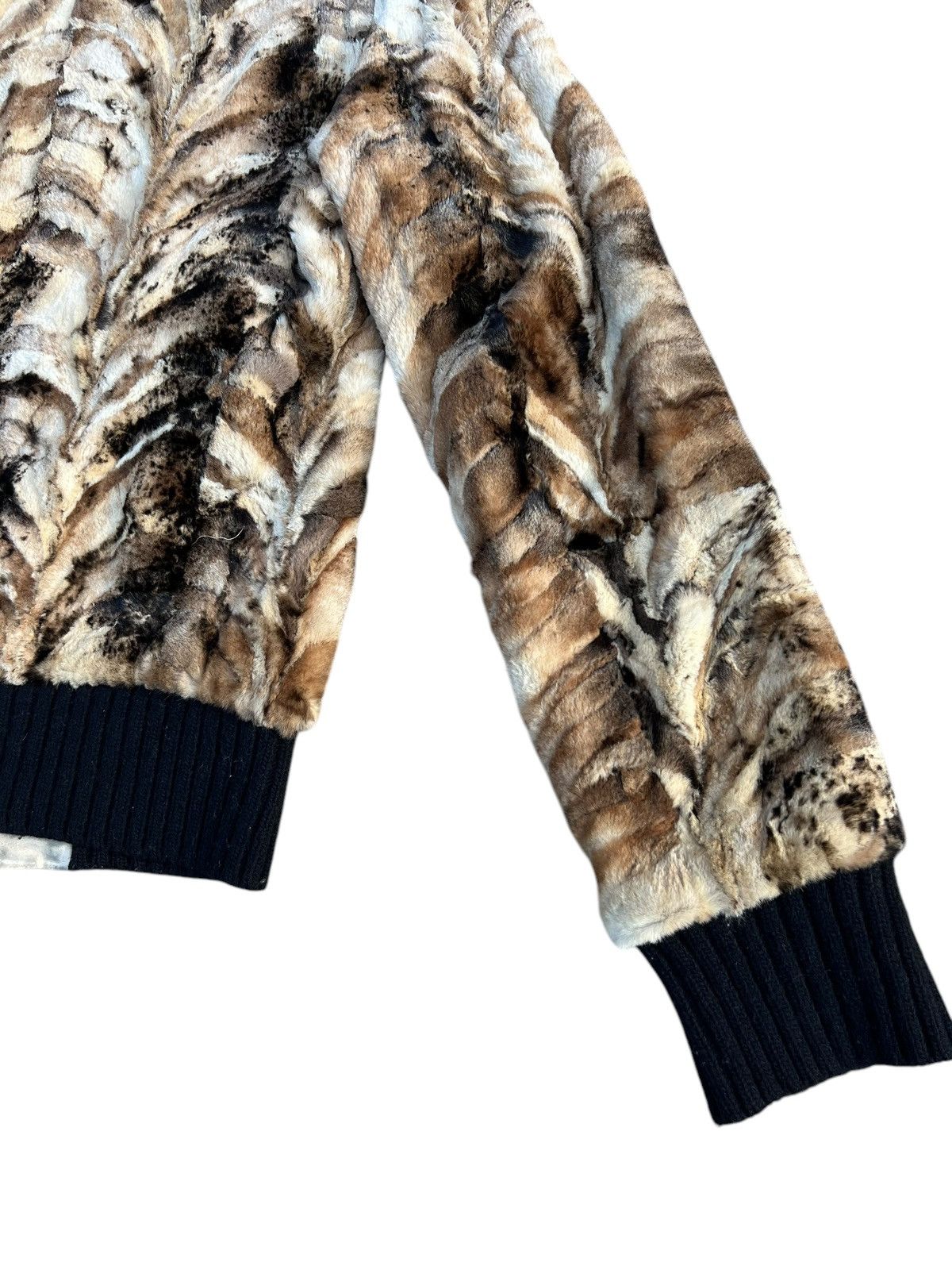 Costume National Archive Costume National Leather Fur Bomber Jacket Size US XS / EU 42 / 0 - 24 Thumbnail