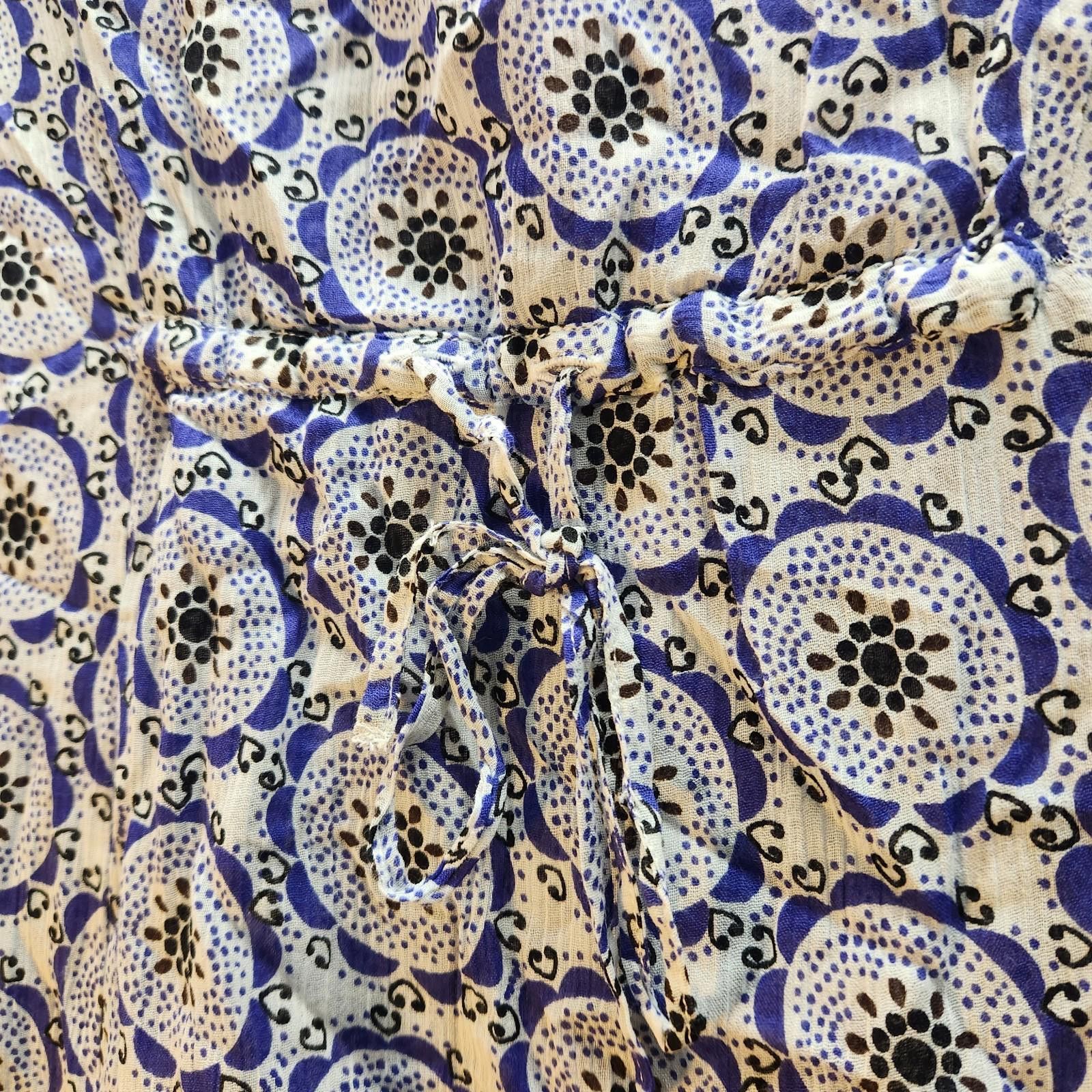 Designer Title Nine Cotton Gypsy Tunic Size Large NWT Size L / US 10 / IT 46 - 9 Thumbnail