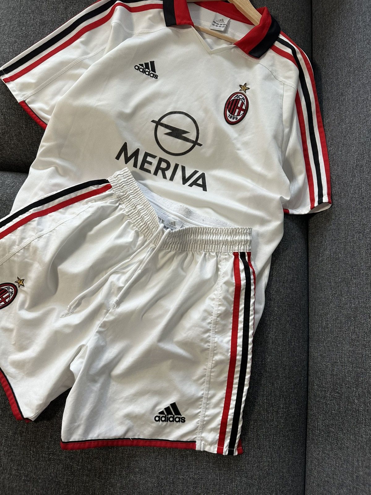Adidas Vintage Adidas Milan 2003/2004 Size US XL / EU 56 / 4 - 3 Thumbnail