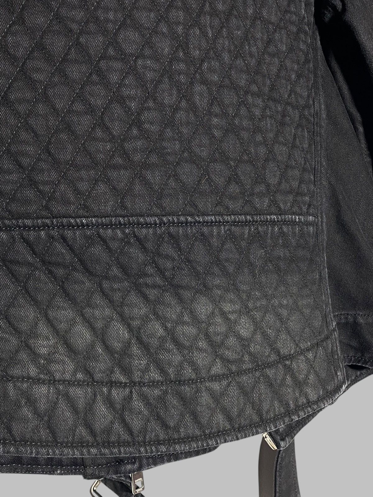 Diesel Vintage Diesel Y2k Quilted Distressed Style Biker Jacket Size S / US 4 / IT 40 - 19 Thumbnail
