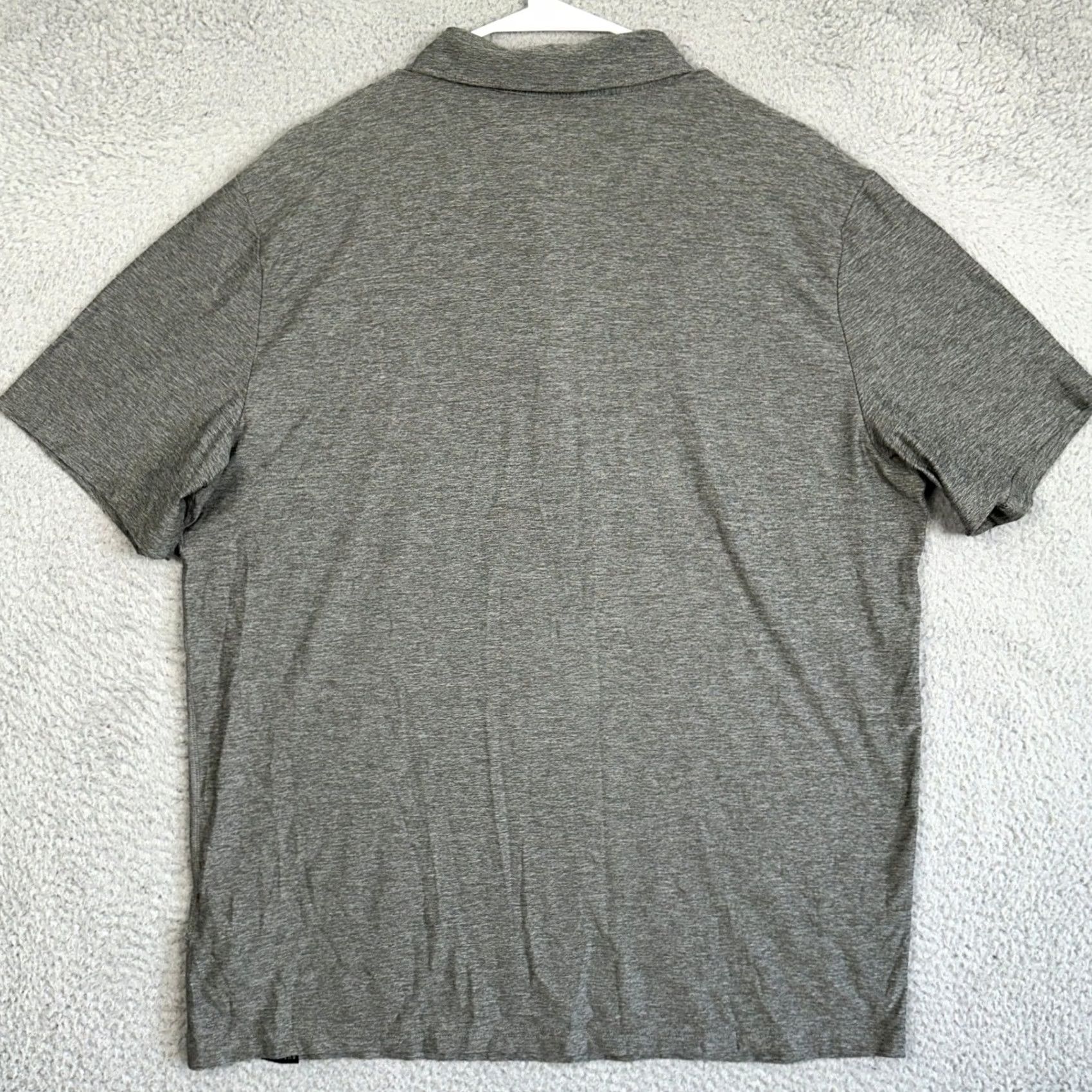 SKECHERS Skechers Polo Shirt Mens XL Gray Golf Rugby Short Sleeve Performance Stretch EUC Size US XL / EU 56 / 4 - 3 Thumbnail