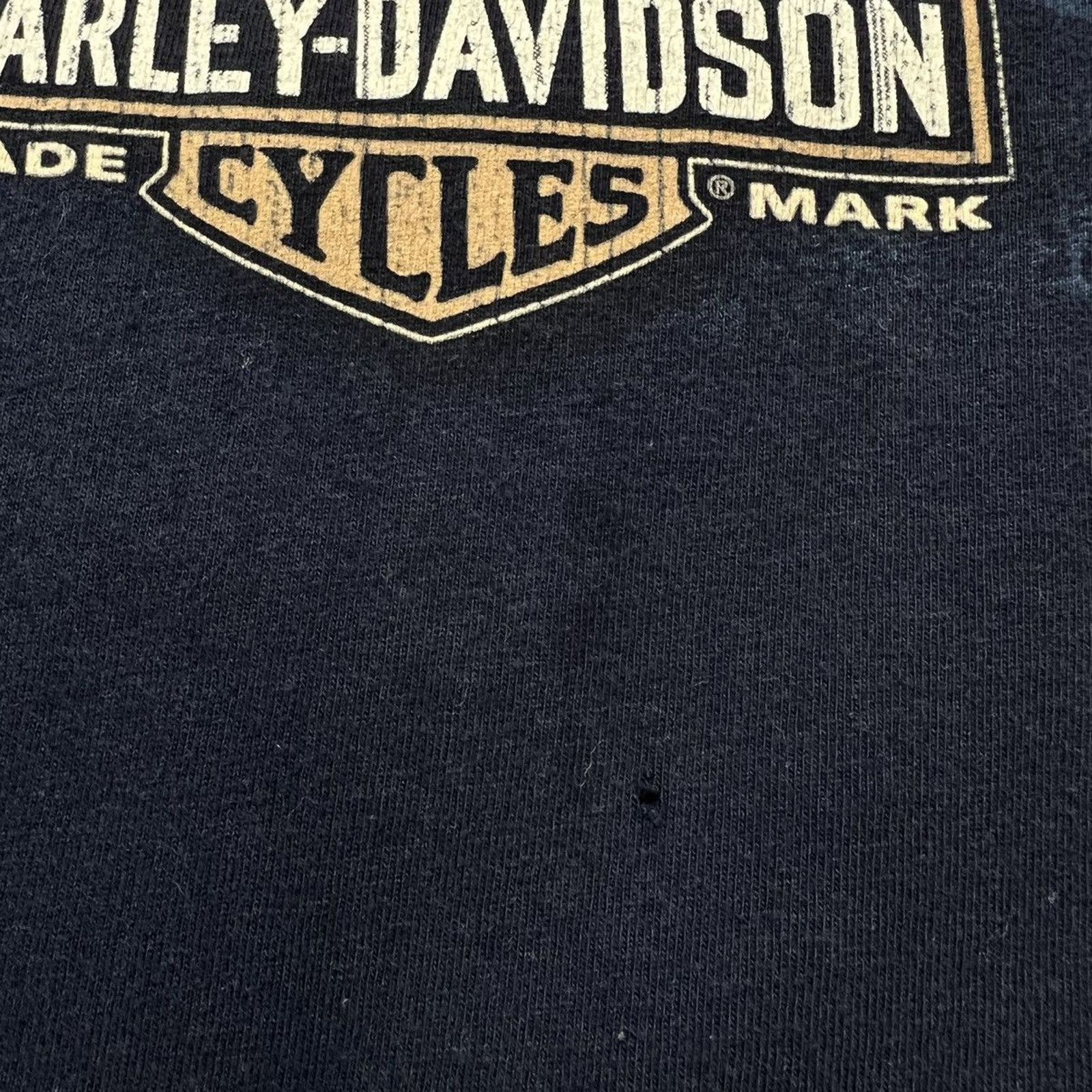 Harley Davidson × Vintage VTG 2013 Harley Davidson T Shirt 4XL Double Sided Biker Tee Size US XXL / EU 58 / 5 - 4 Thumbnail