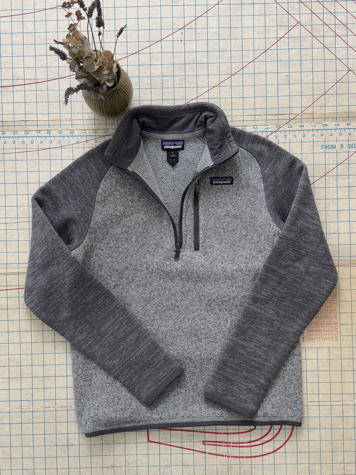 Patagonia Patagonia Better Sweater 1/4 Zip Fleece Mens Small Gray Size US S / EU 44-46 / 1 - 3 Thumbnail