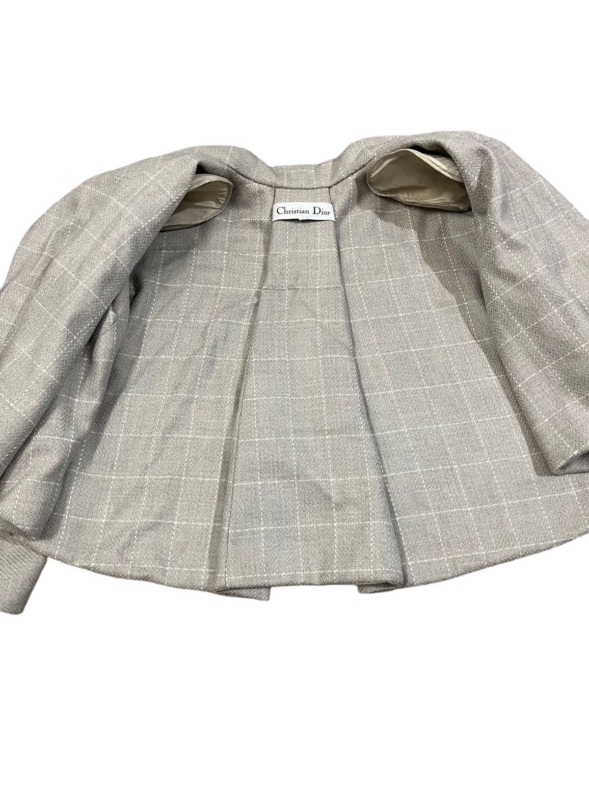 Christian Dior Monsieur × Dior Vintage Christian Dior Cropped Blazer Size S / US 4 / IT 40 - 4 Thumbnail