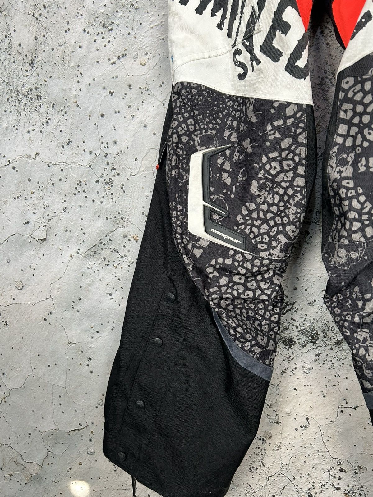 Vintage Snogear Moto Avant Garde Pants Y2K Grunge Punk Designer Size US 30 / EU 46 - 5 Thumbnail