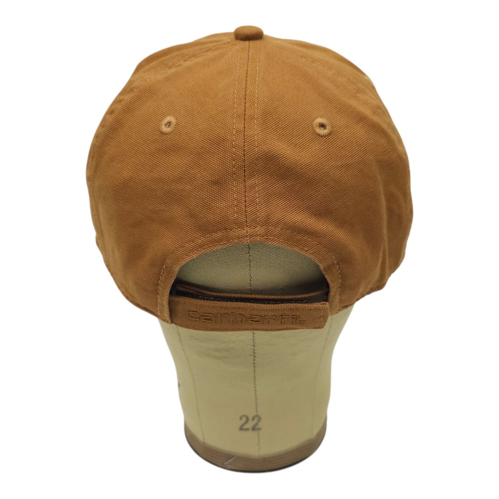 Carhartt Carhartt Odessa Canvas Strapback Cap Hat Cotton Leatherette Size ONE SIZE - 4 Thumbnail
