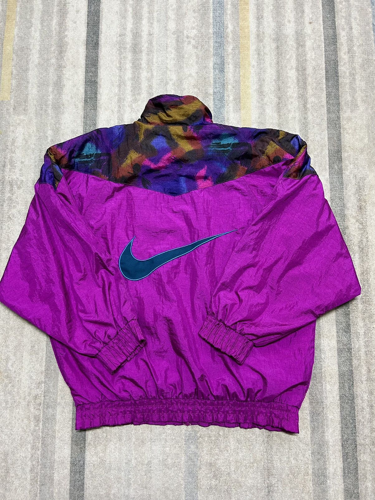 Nike × Vintage Nike vintage windbreaker Size US L / EU 52-54 / 3 - 1 Thumbnail