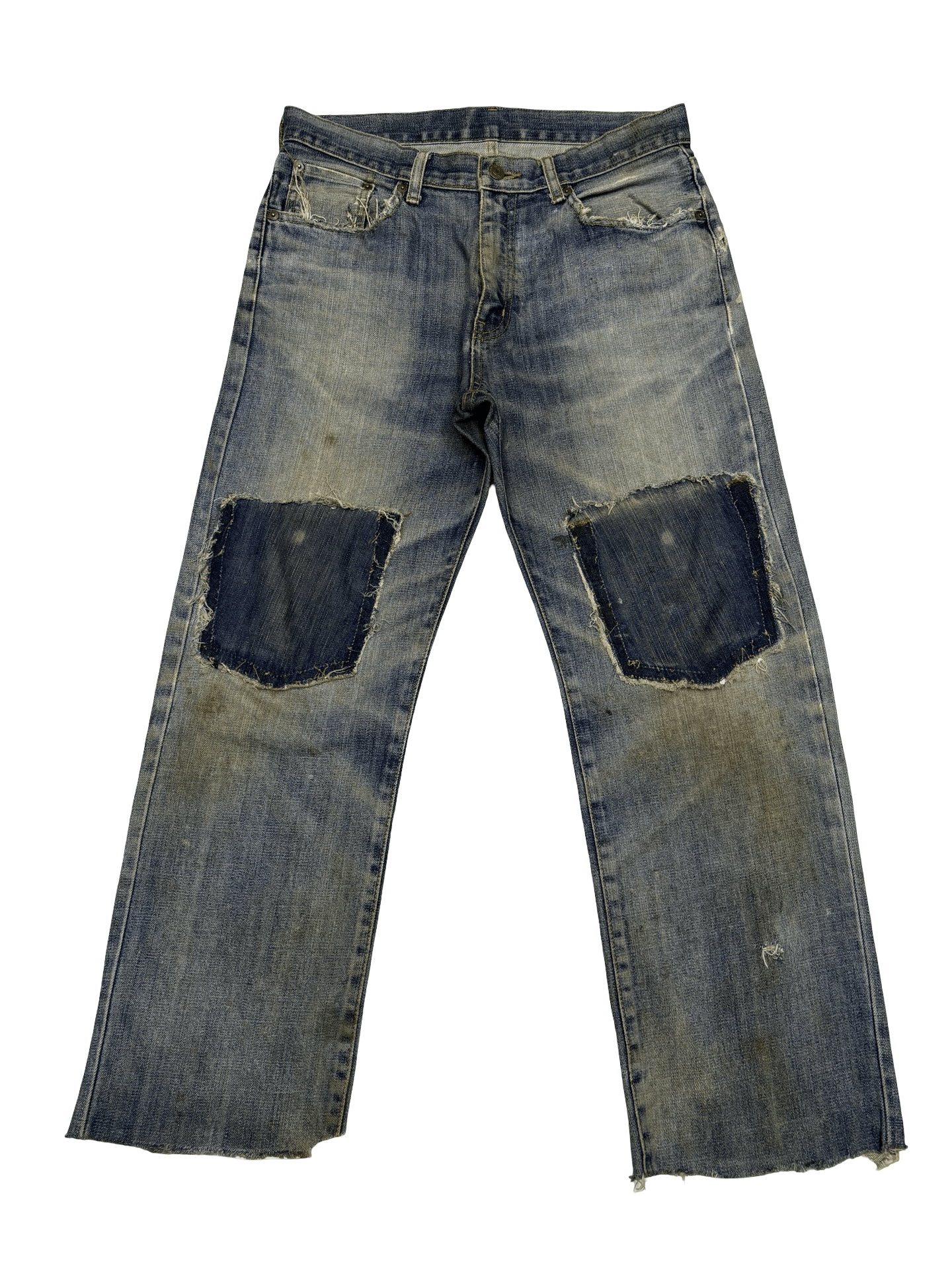 Undercover SS02 Illusion Of Haze Undercover Patch Work Pants | Grailed