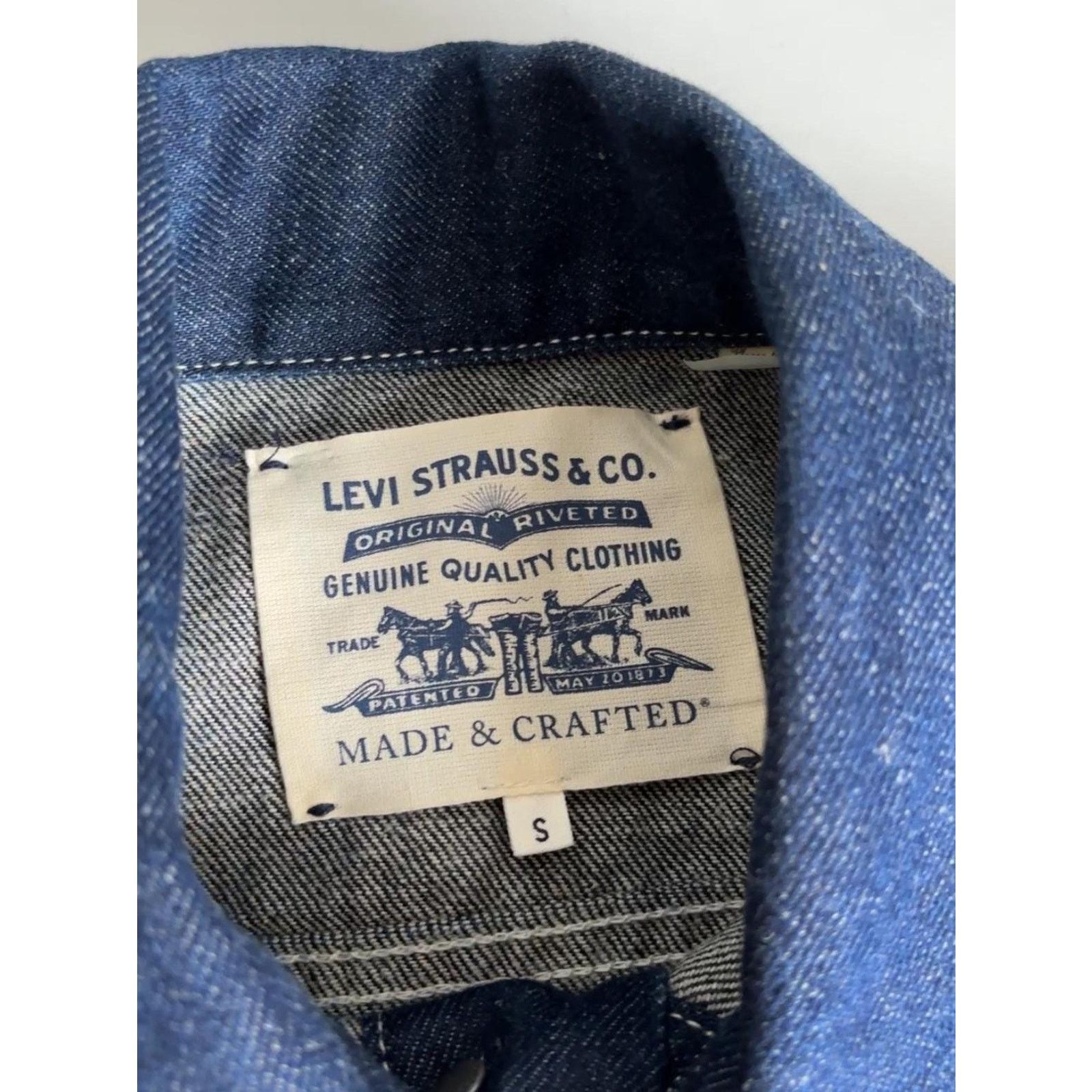 Levi's Made & Crafted Levi’s Made & Crafted Womens Puff Sleeve Jacket Indigo Rare Size US S / EU 44-46 / 1 - 5 Thumbnail