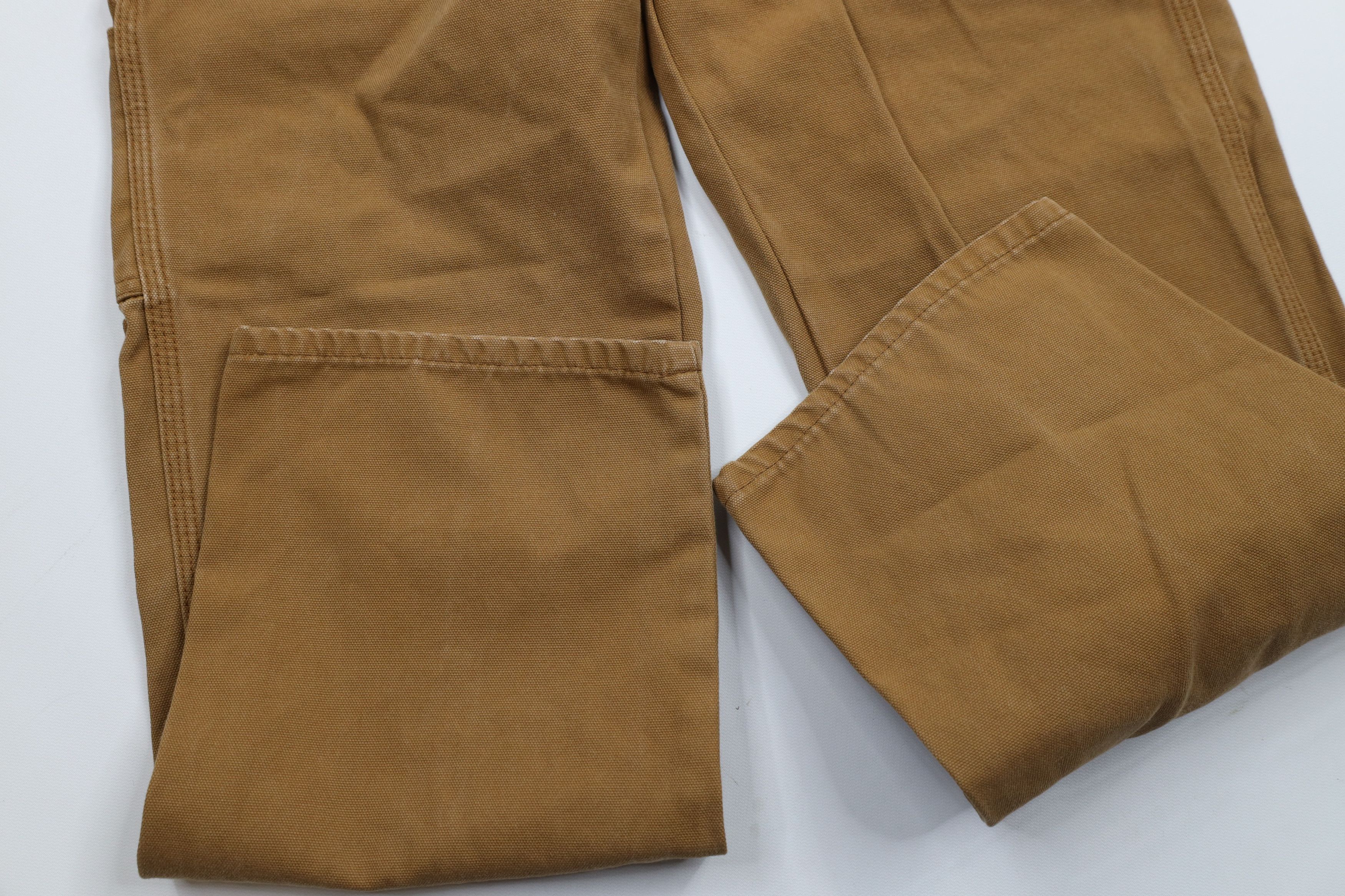 Dickies × Vintage Vintage Y2K Dickies Spell Canvas Dungaree Pants Duck Brown Size US 30 / EU 46 - 5 Thumbnail