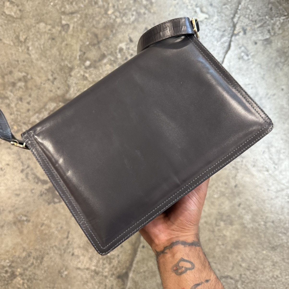 Cartier Vintage Cartier Crossbody Leather Grey Bag Size ONE SIZE - 3 Thumbnail