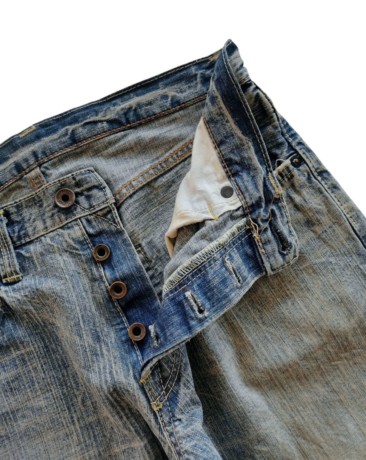 Edwin Vintage Edwin 505BXX Selvage,Denim Jeans Size US 31 - 5 Thumbnail