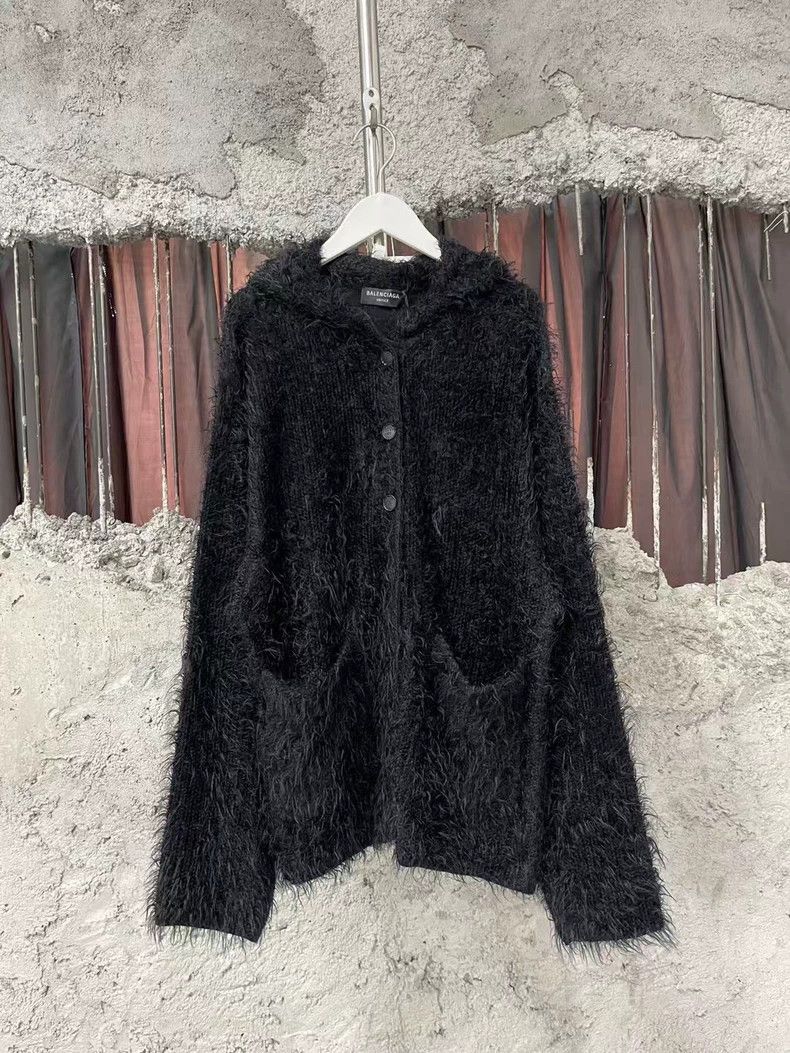 Balenciaga Balenciaga Mohair Jacket Size M / US 6-8 / IT 42-44 - 1 Thumbnail