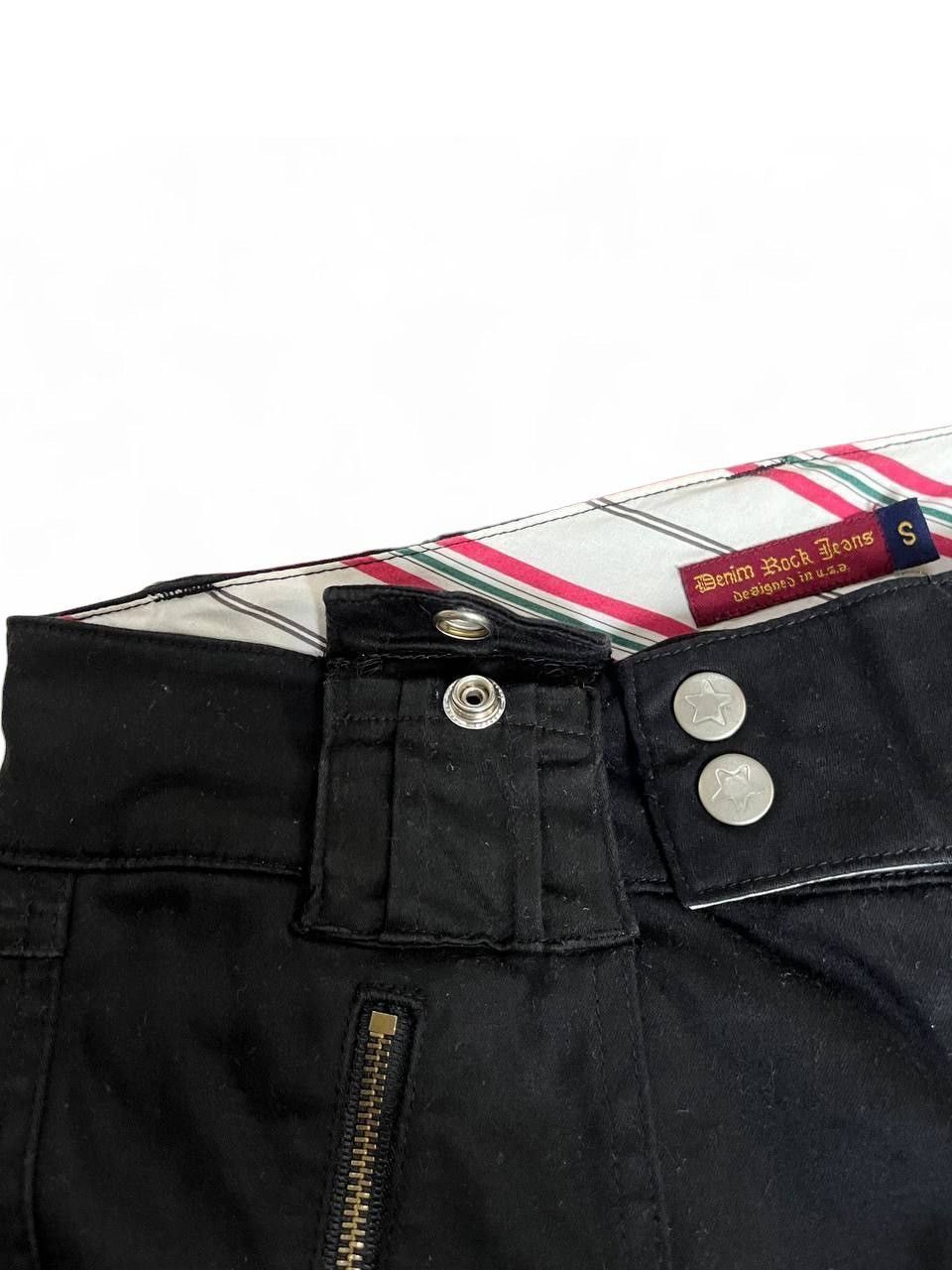 Hysteric Glamour Flared rock denim cargo multipocket low rise punk style pant Size US 29 - 7 Thumbnail
